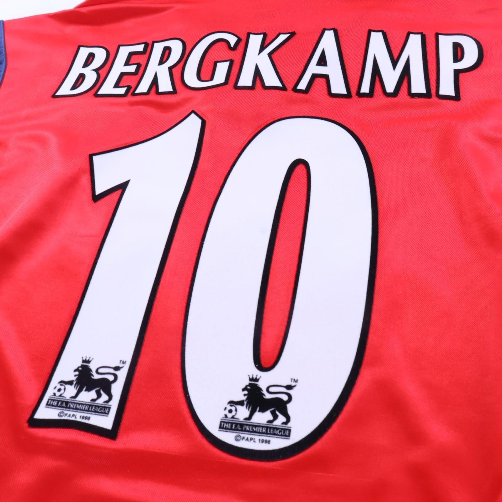 Arsenal Bergkamp #10 1998/99 Home Shirt - Long Sleeve - M