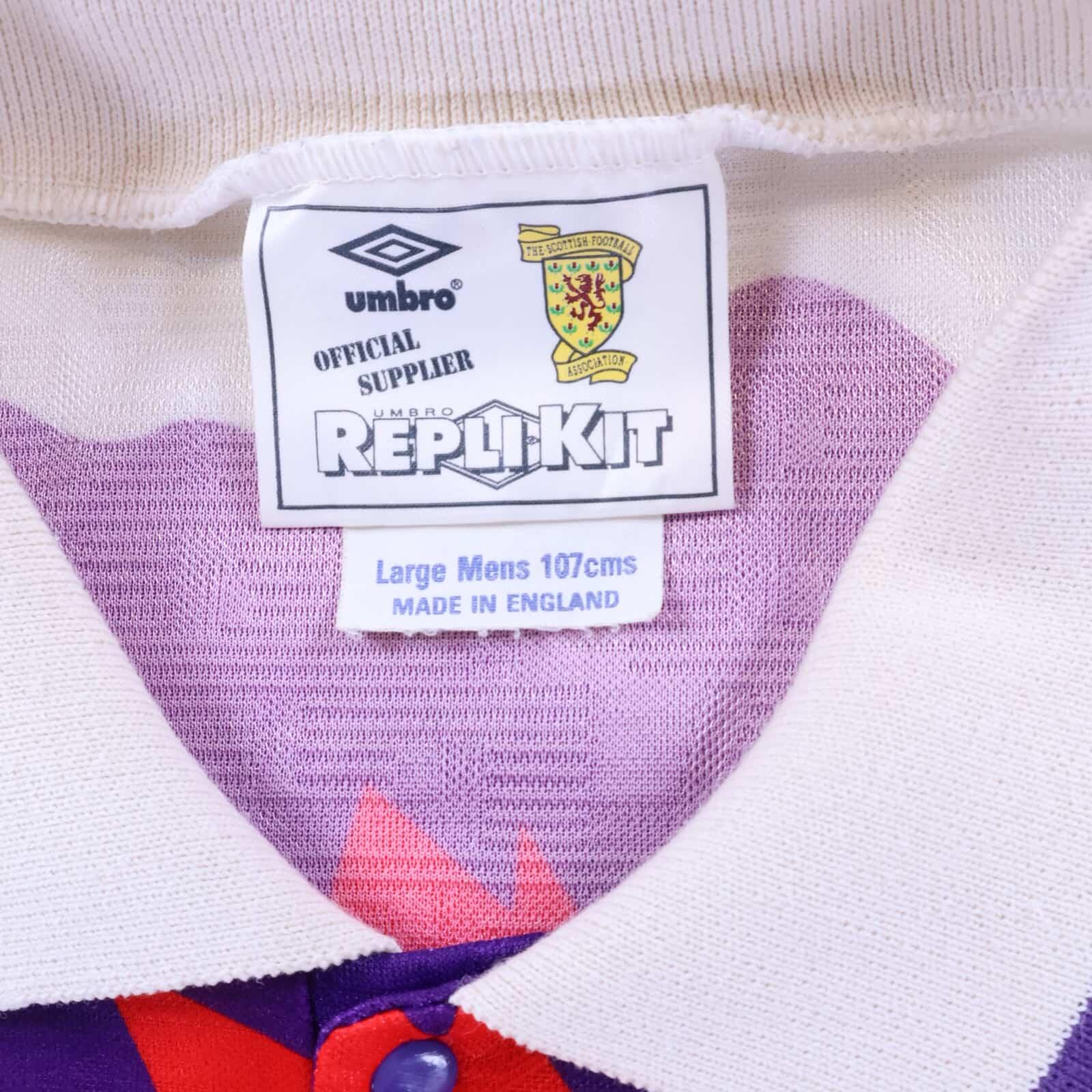 Scotland 1991/93 Away Shirt - L