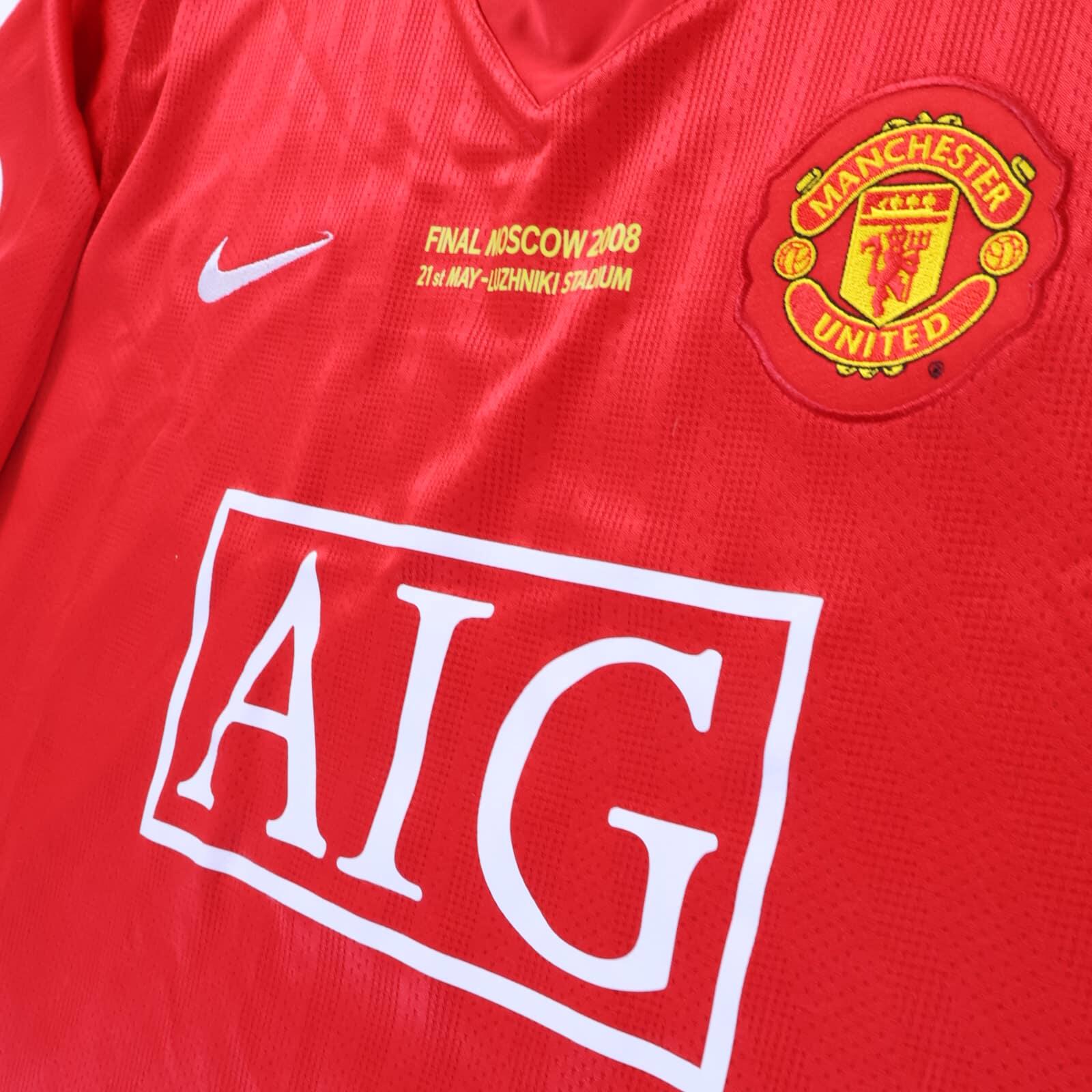 *MINT* Manchester United Ronaldo #7 2007/09 Home Shirt - 2XL