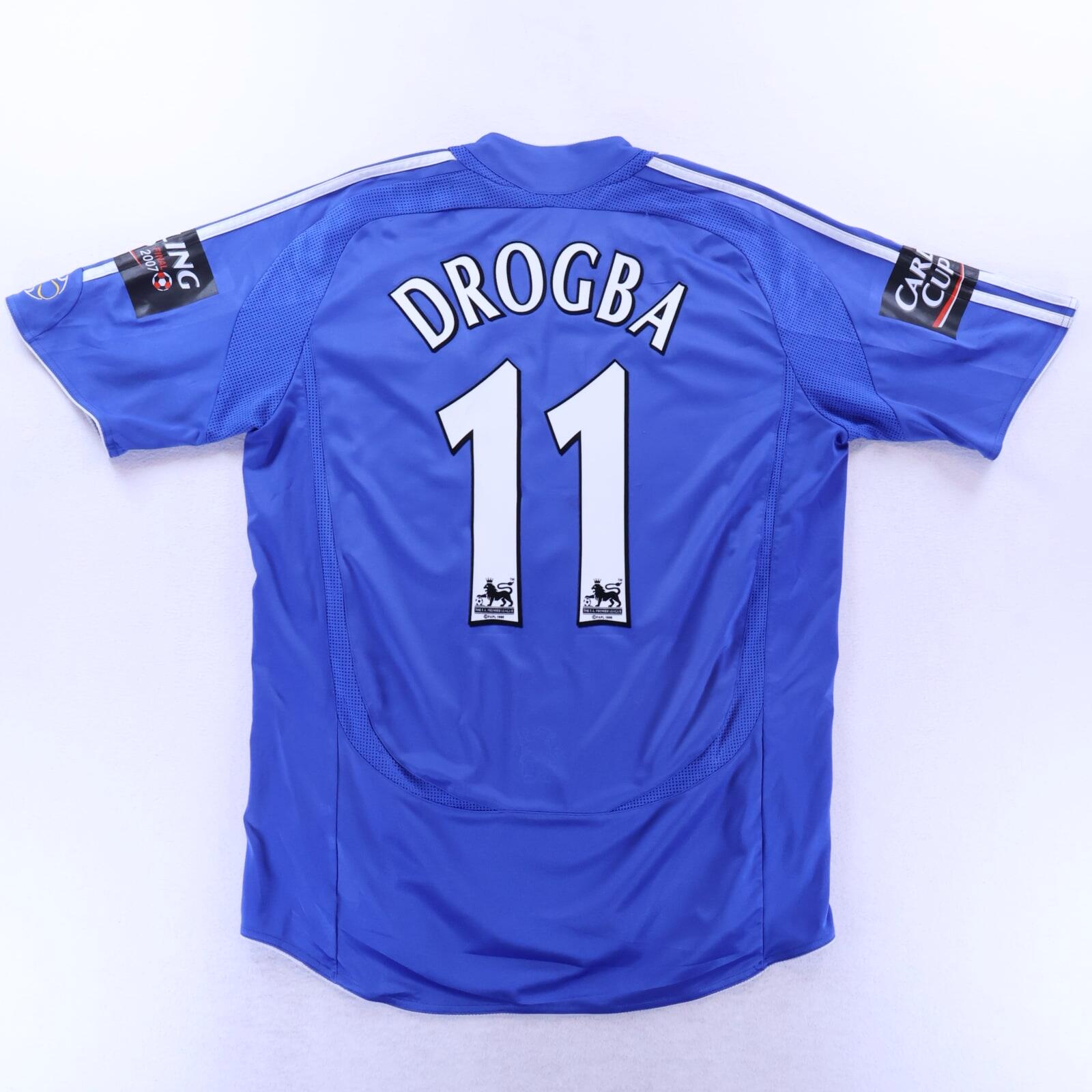 Chelsea Drogba #11 2006/08 Home Shirt - XL