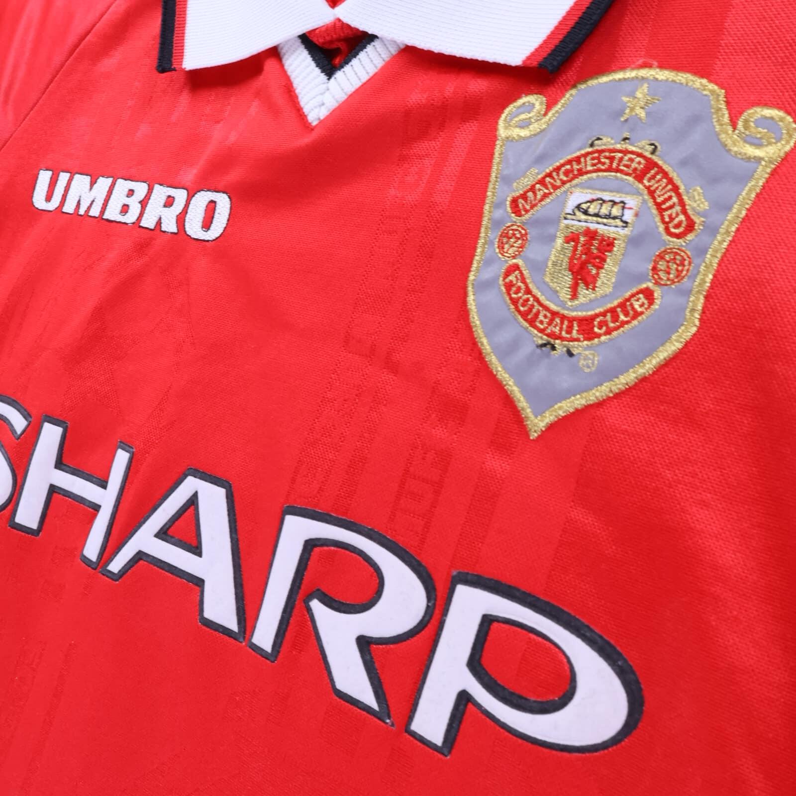 Manchester United Solskjaer #20 1997/00 Champions League Home Shirt - XL