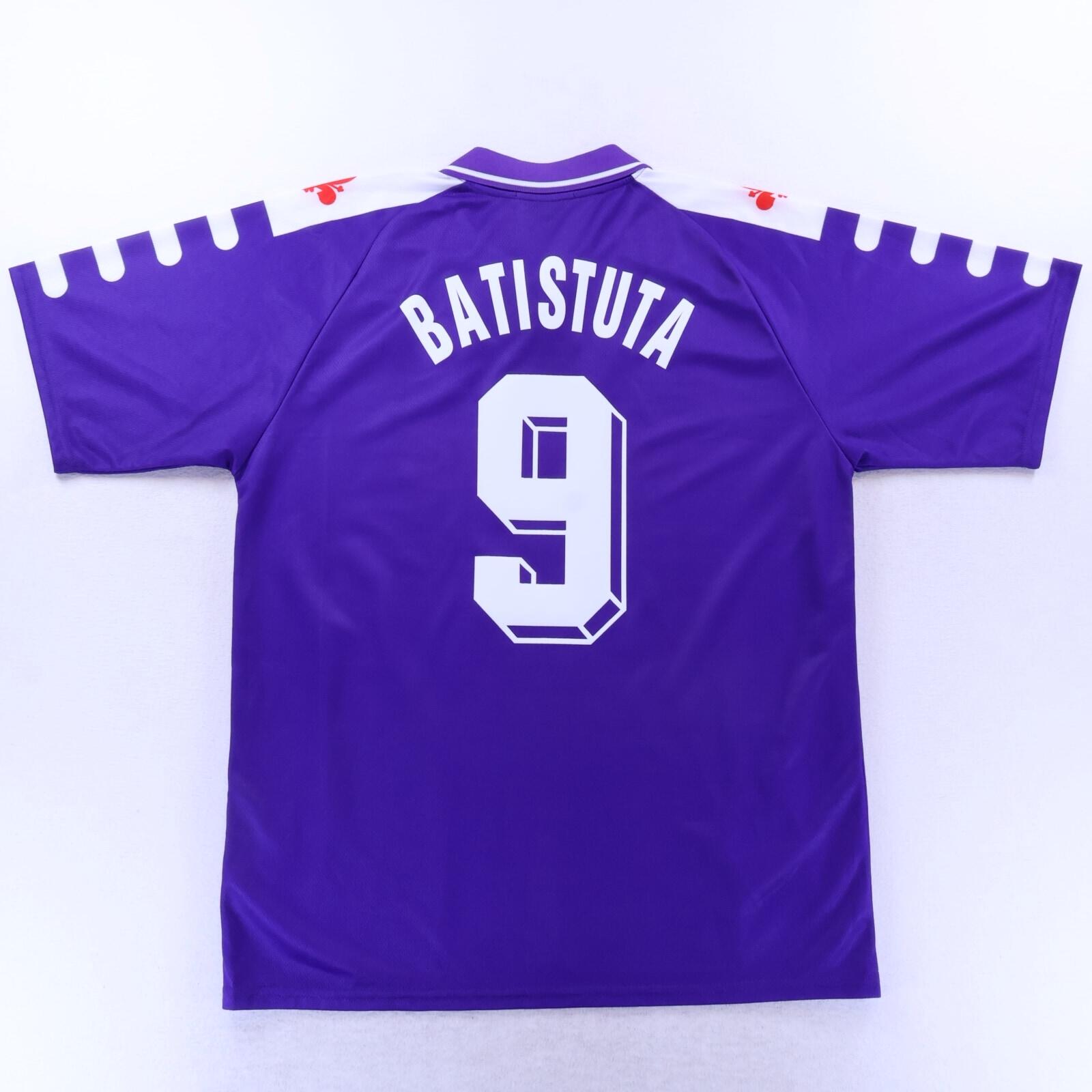 Fiorentina Batistuta #9 1998/99 Home Shirt - L