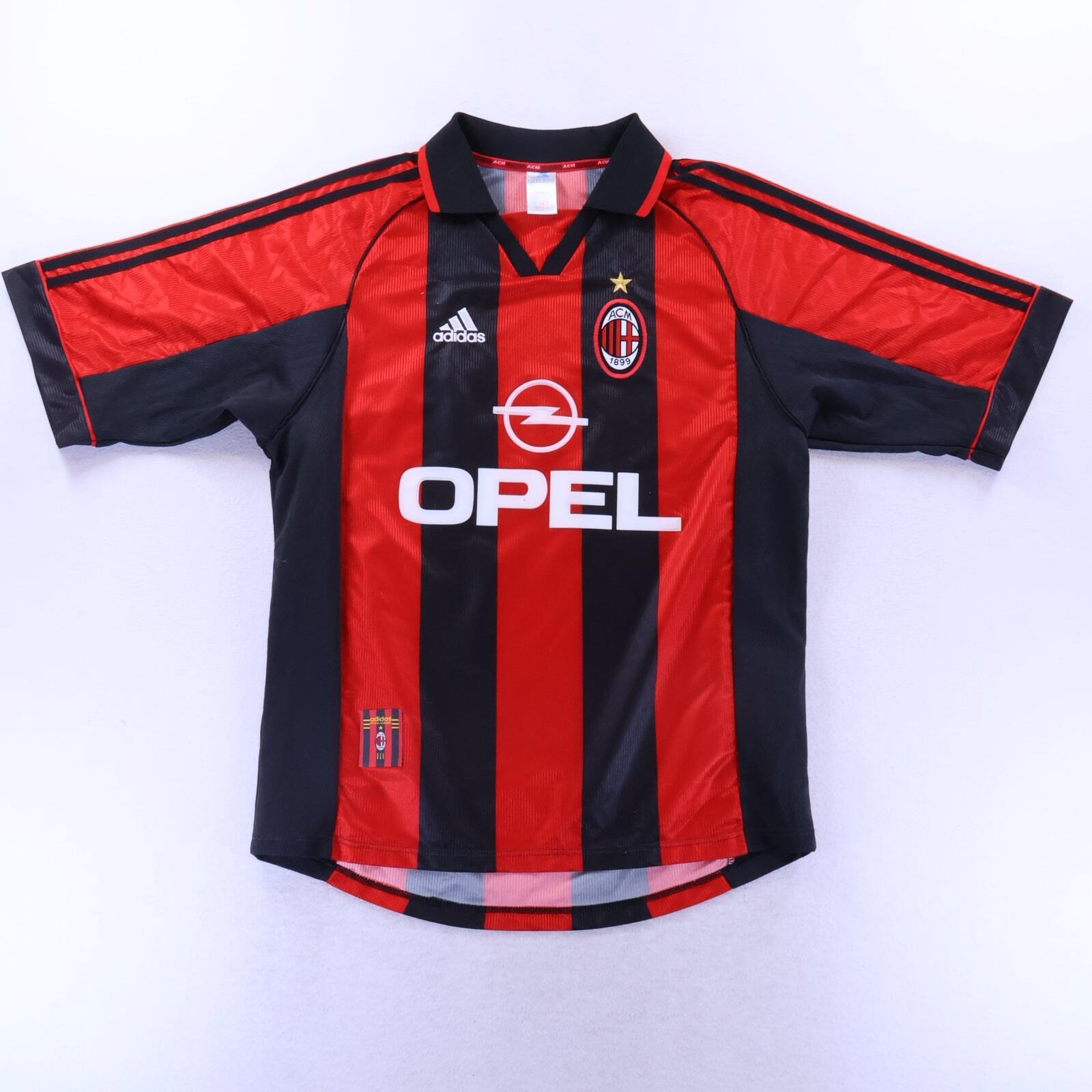 Ac Milan Maldini #3 1998/00 Home Shirt - L
