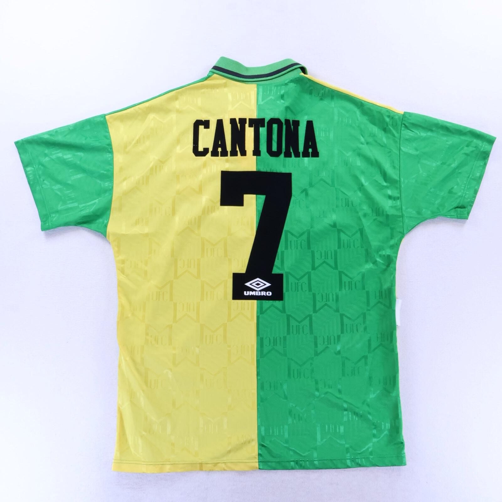 Manchester United Cantona #7 1992/94 Third Shirt - L