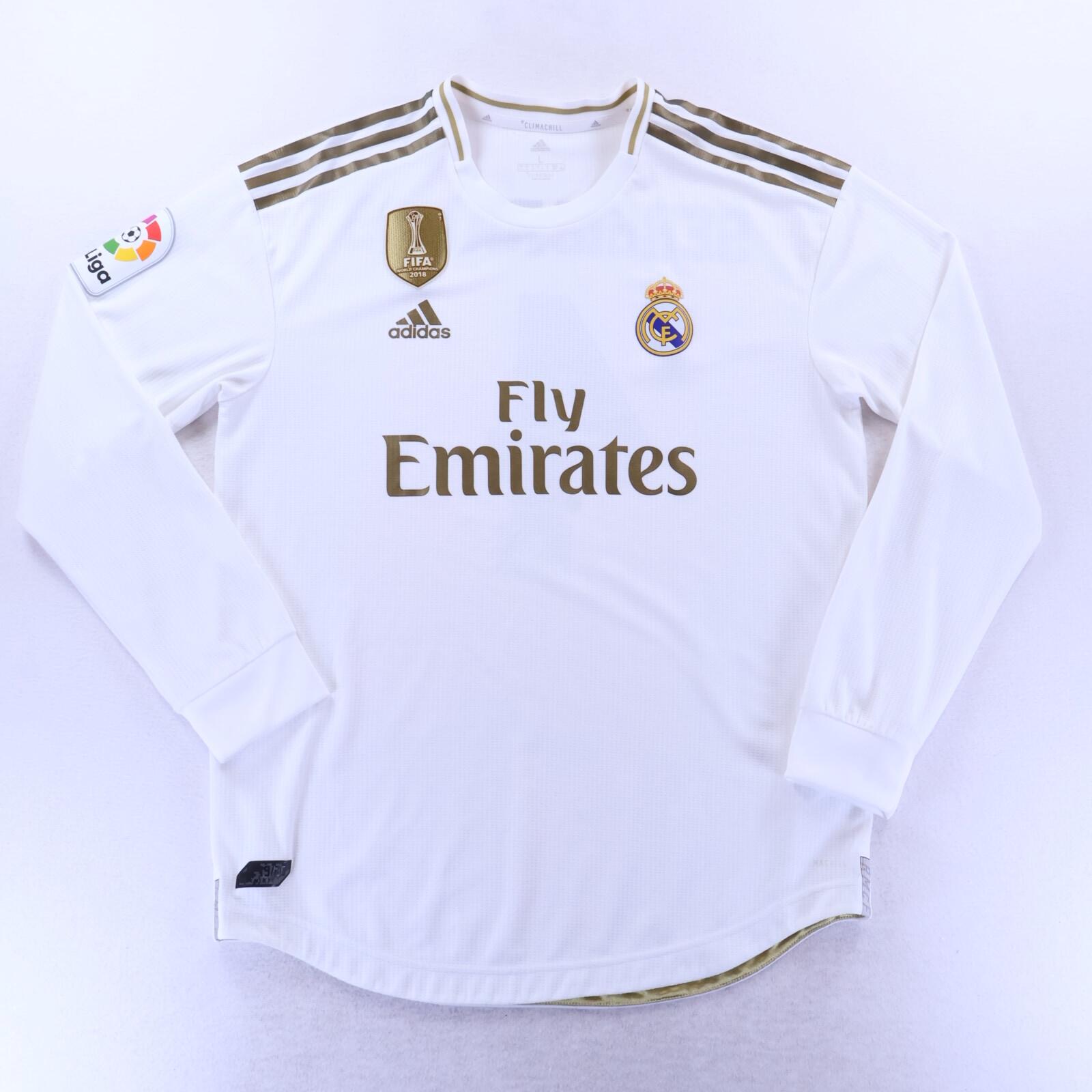 Real Madrid Sergio Ramos #4 2019/20 Home Shirt - Player Issue - L