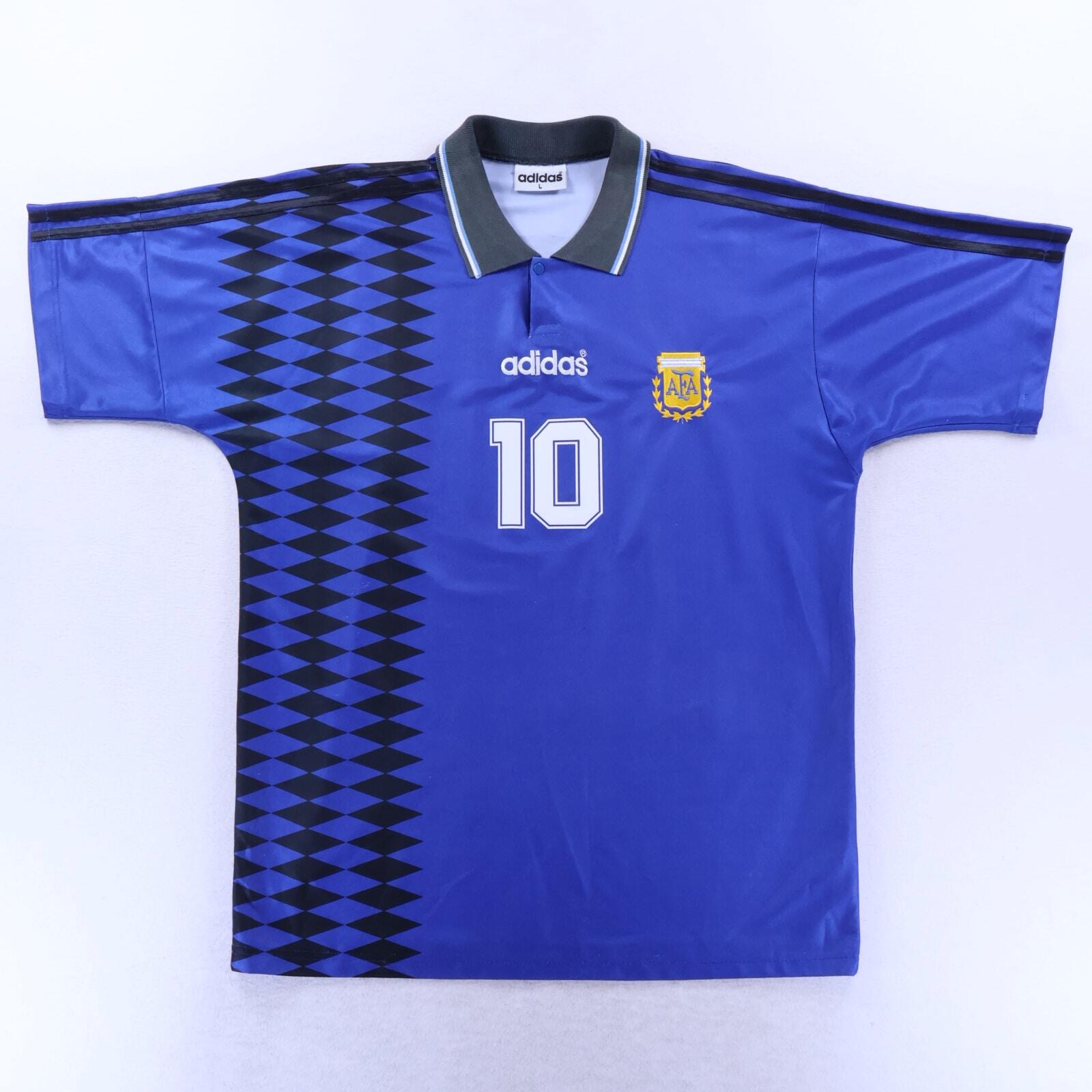 Argentina Maradona #10 1994/95 Away Shirt - L