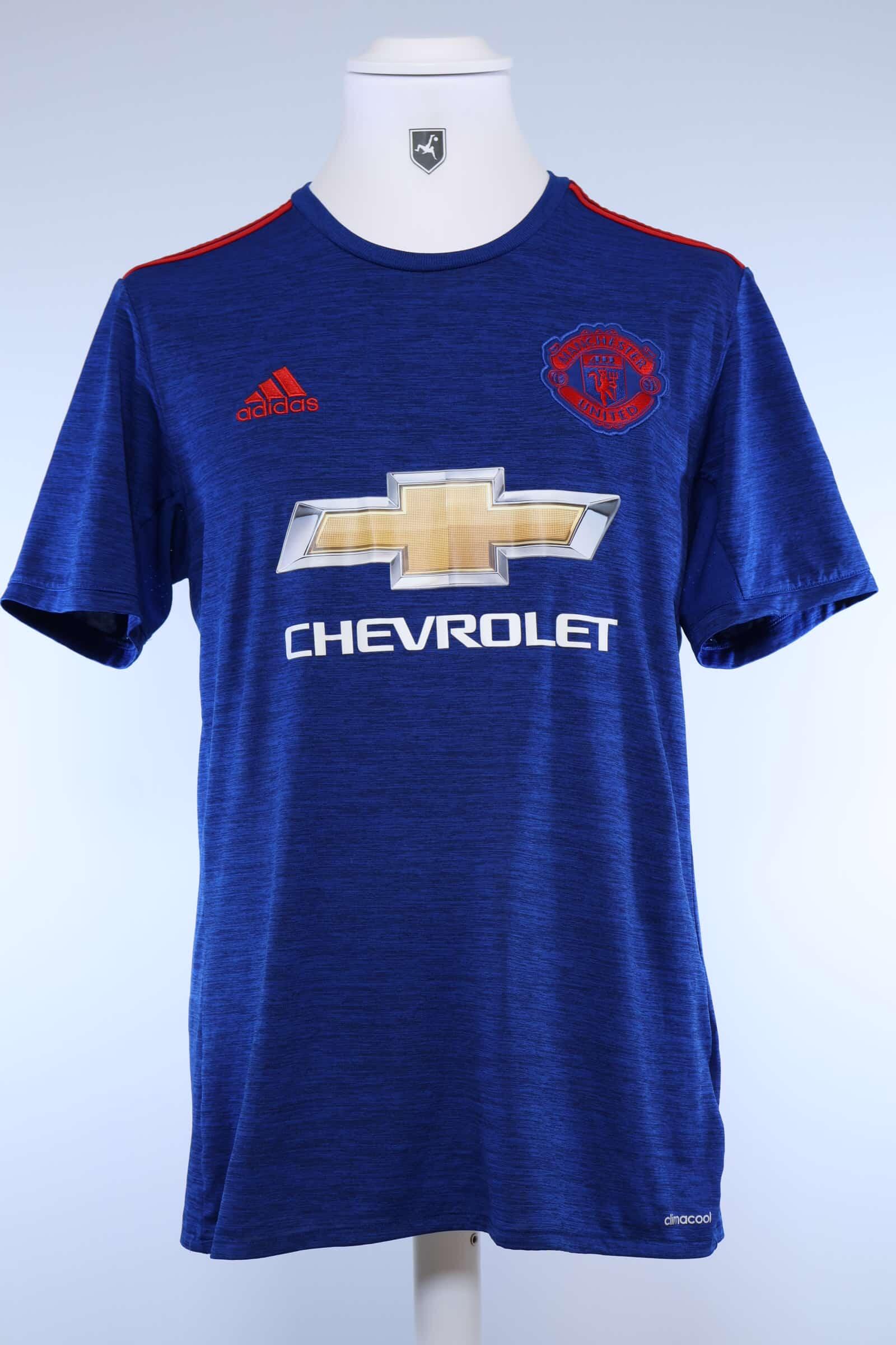 Manchester United 2016/17 Pogba #6 Away Shirt - M Authenic Original Football Shirt
