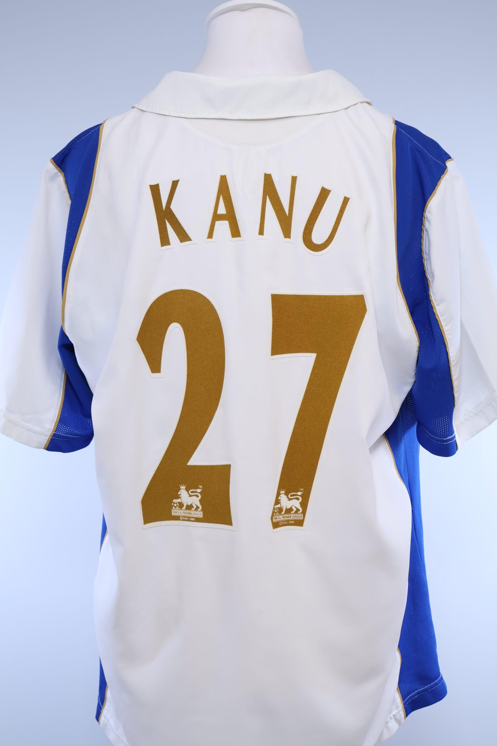 Portsmouth F.C 2006/07 Kanu #27 Away Shirt - XLAuthentic Original Football Shirt