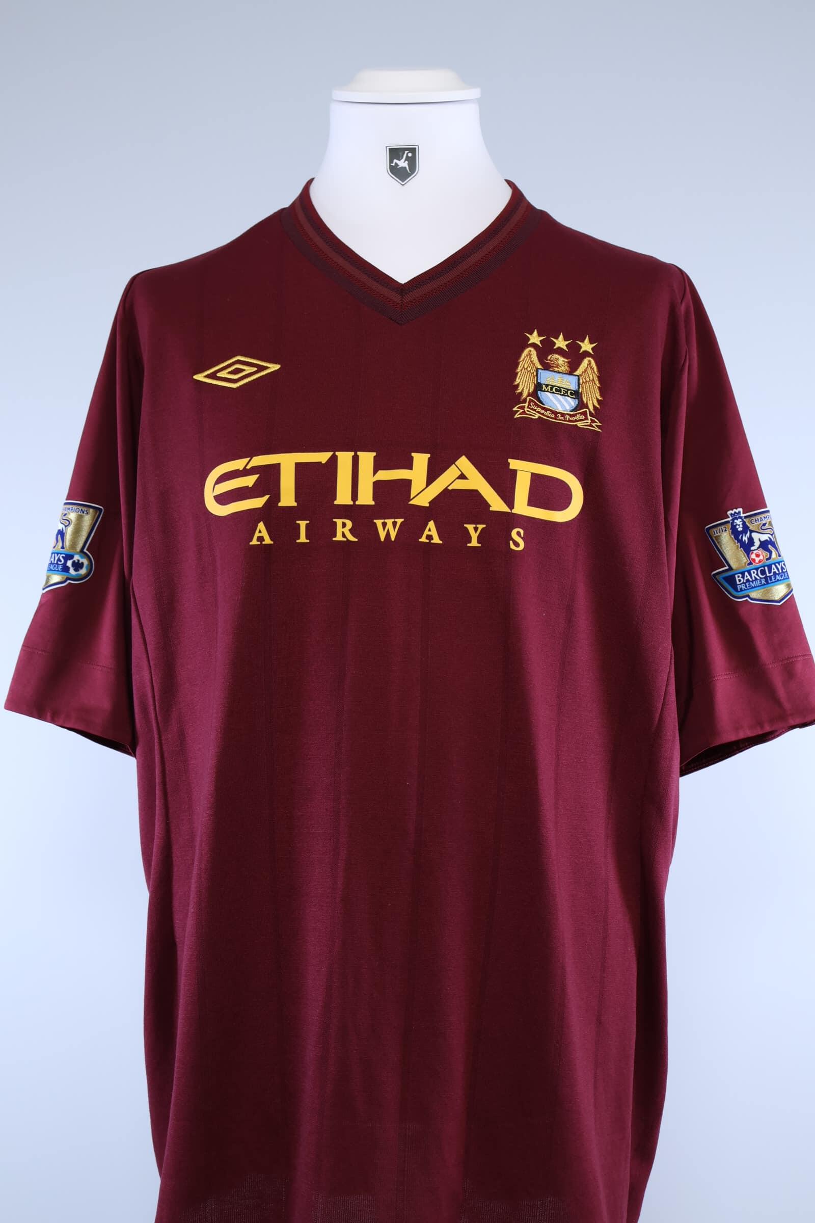 Manchester City 2012/13 Away Shirt - XXLAuthentic Original Football Shirt
