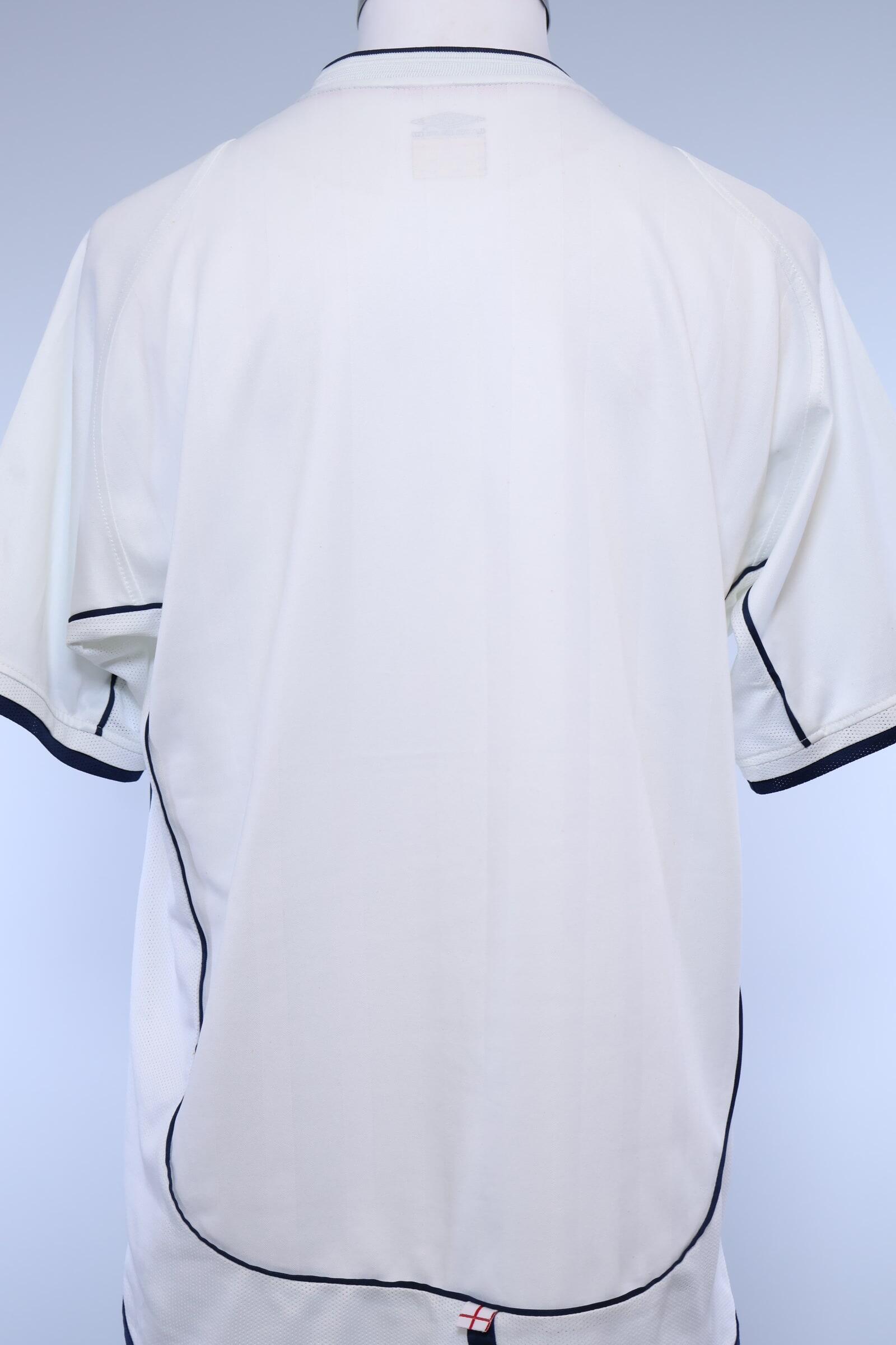 England 2001/03 Home Shirt - L Authenic Original Football Shirt