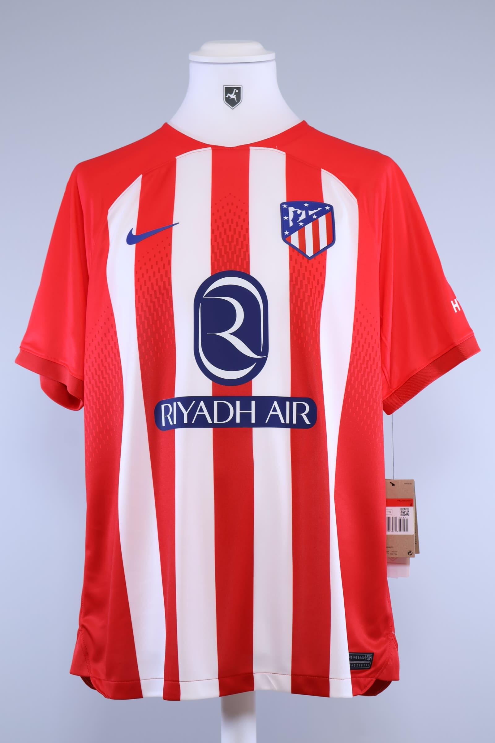 Atlético De Madrid 2023/24 Griezmann #7 Home Shirt - L Authenic Original Football Shirt