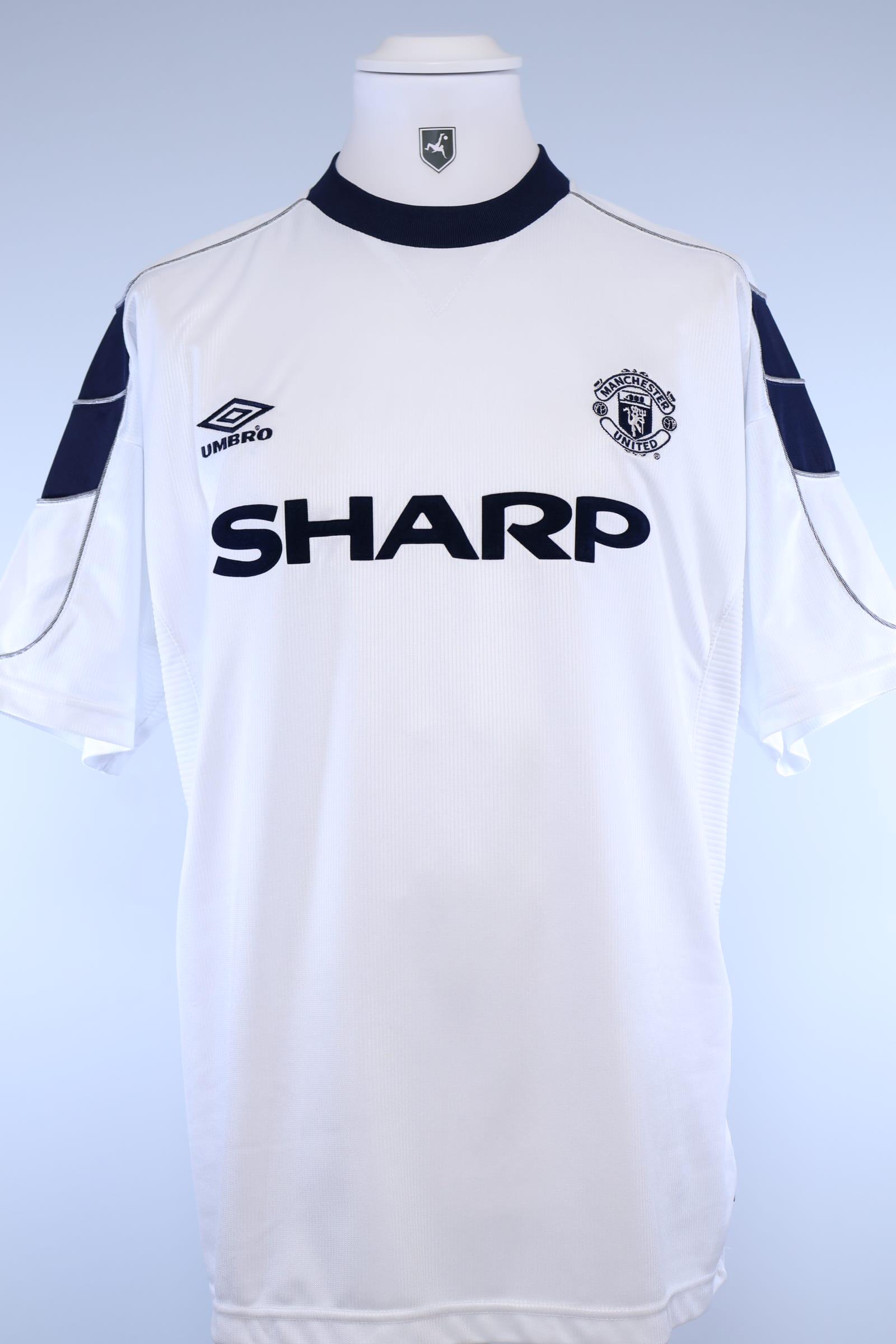 Manchester United 1999/00 Yorke #19 Third Shirt - L Authenic Original Football Shirt