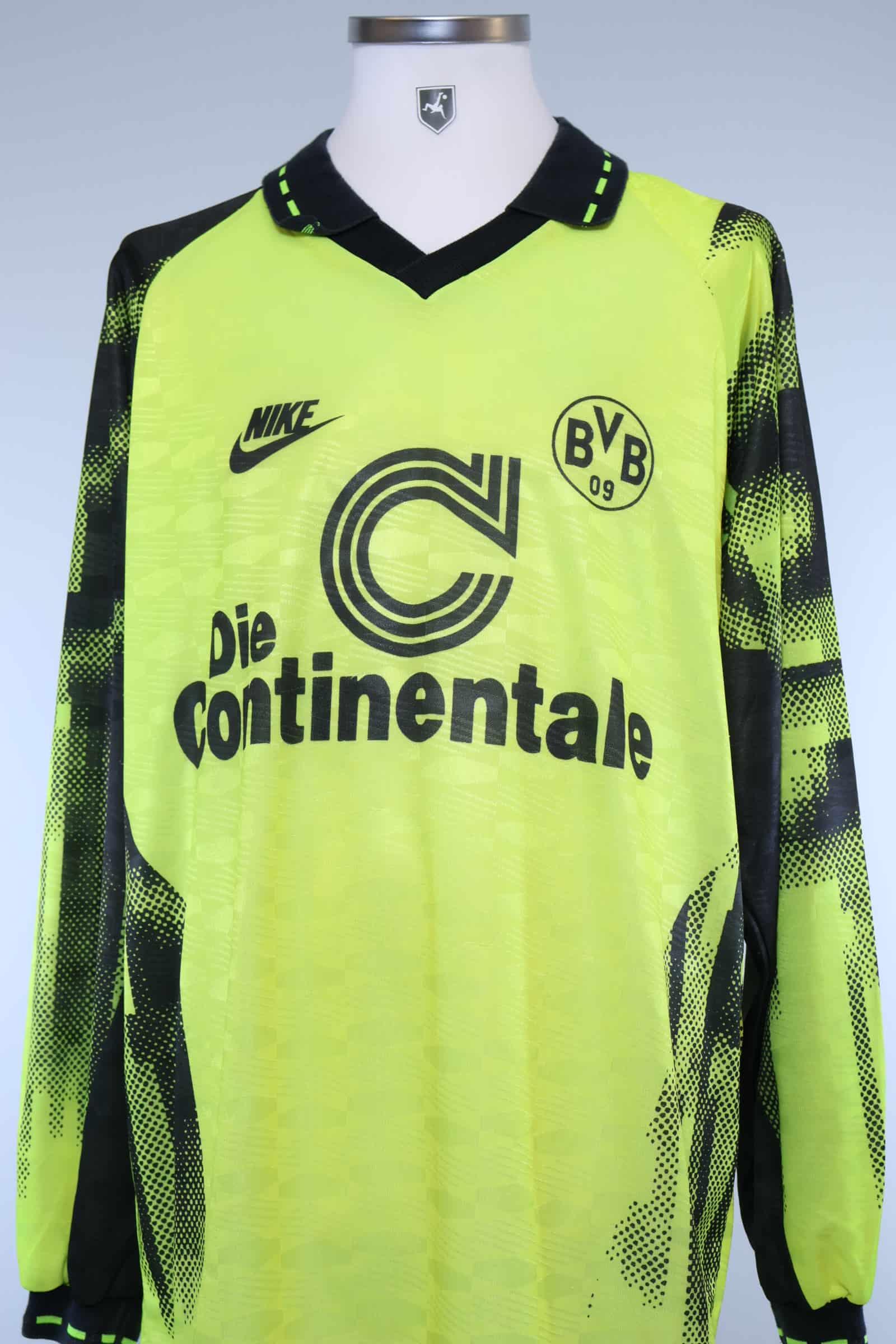 Borussia Dortmund 1992/93 Home Shirt - XXLAuthentic Original Football Shirt