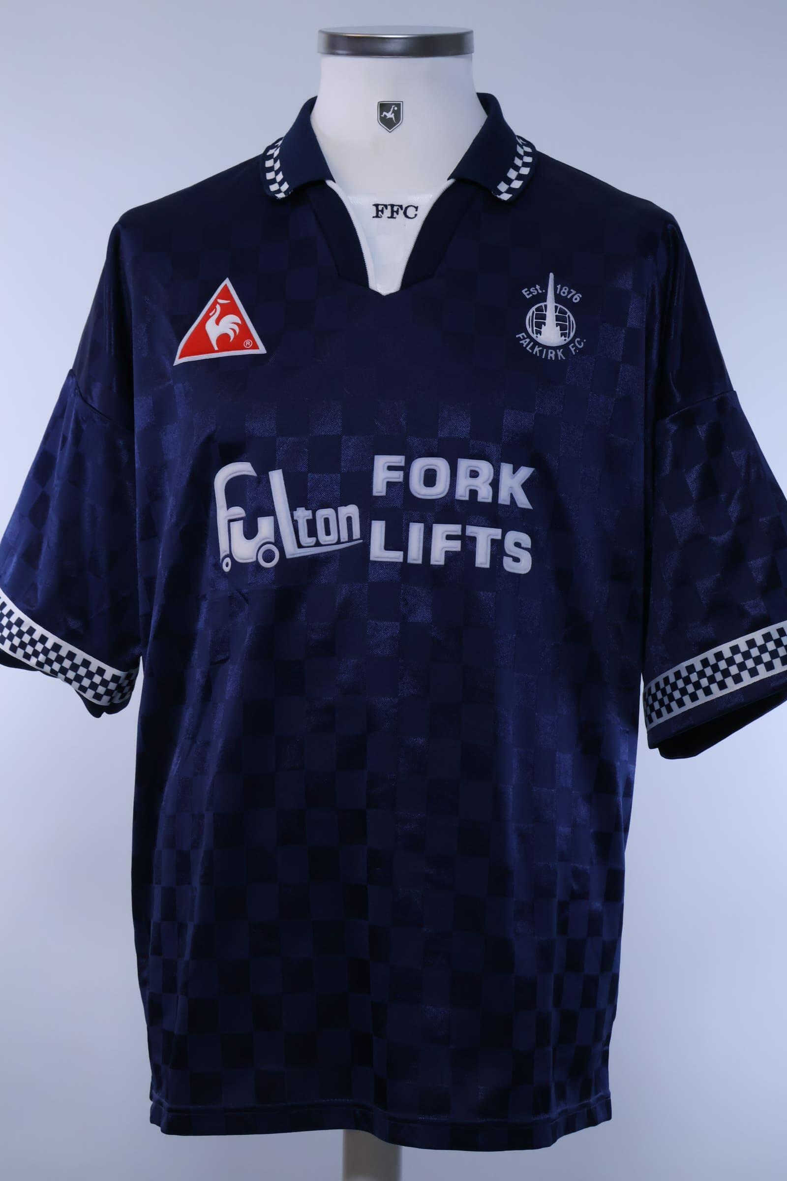 Falkirk 1997/98 Home Shirt - LAuthentic Original Football Shirt