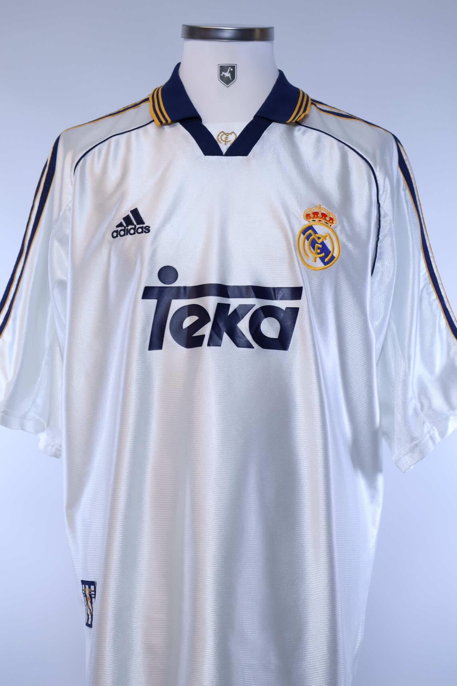 Real Madrid 1998/00 Seedorf #10 Home Shirt - XL Authenic Original Football Shirt