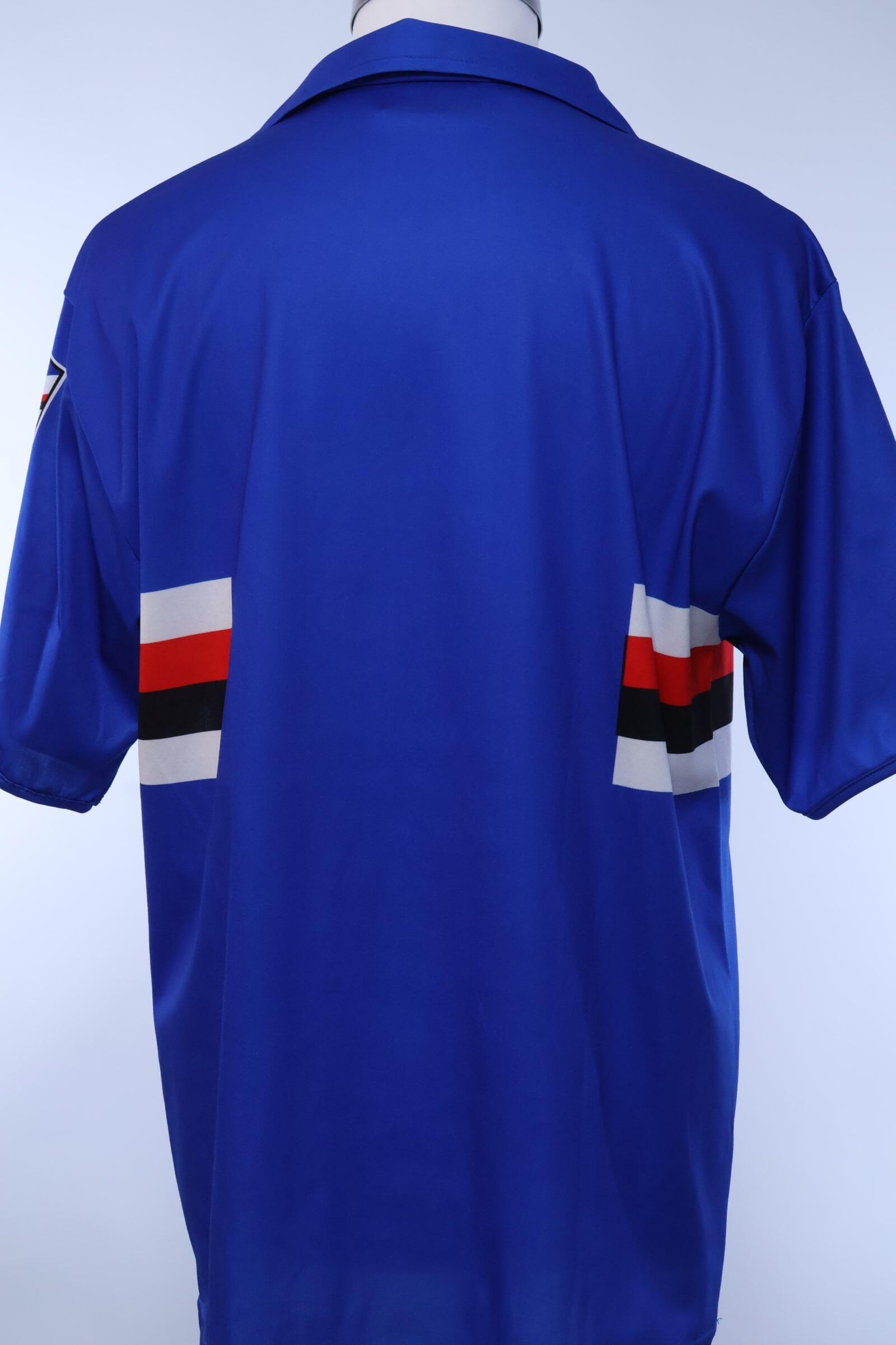 Sampdoria 1991/92 Home Shirt - L Authenic Original Football Shirt