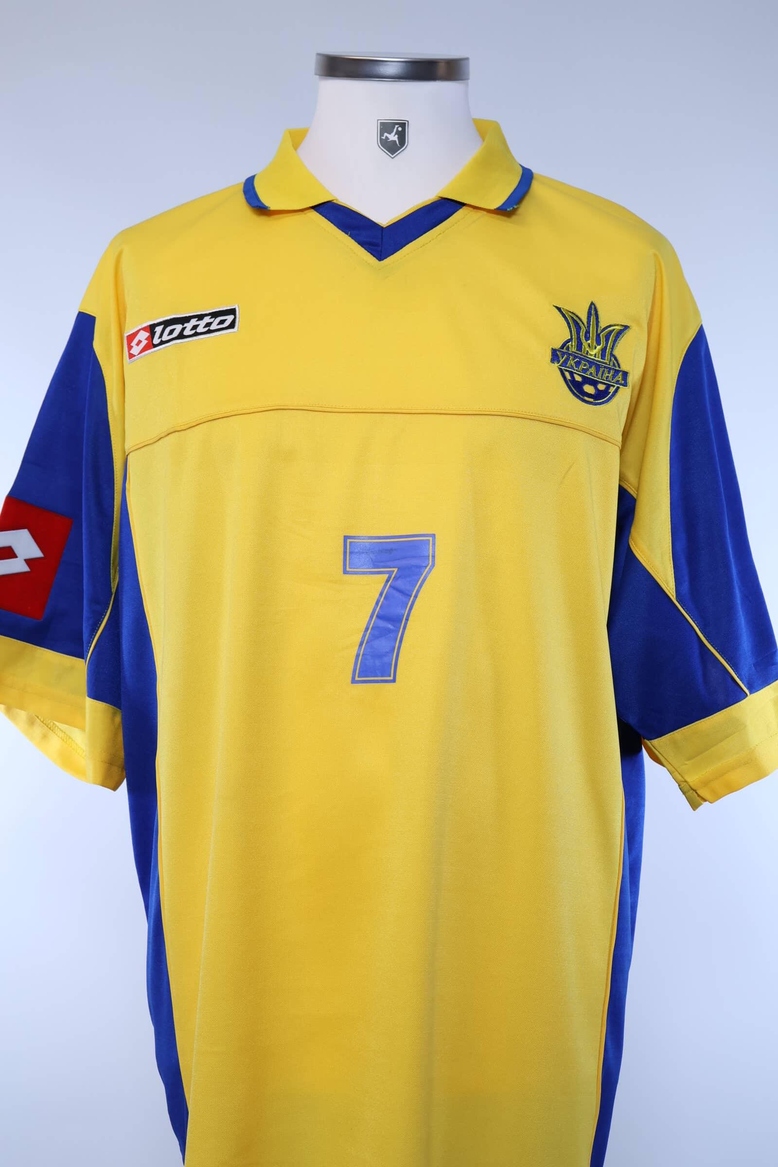 Ukraine 2004/05 Shevchenko #7 Home Shirt - 4XLAuthentic Original Football Shirt