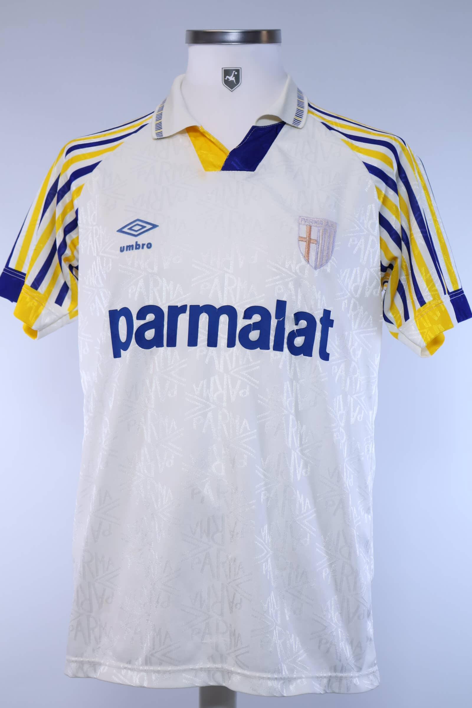 Parma 1991/92 #9 Home Shirt - MAuthentic Original Football Shirt