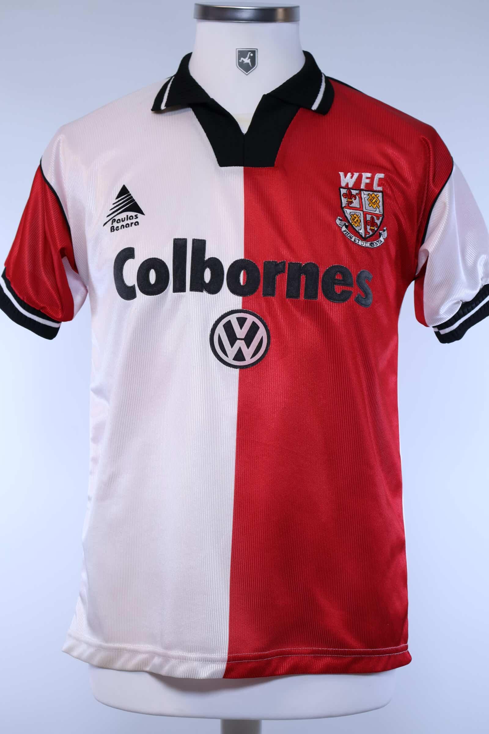 Woking Fc 2000/02 Home Shirt - SAuthentic Original Football Shirt