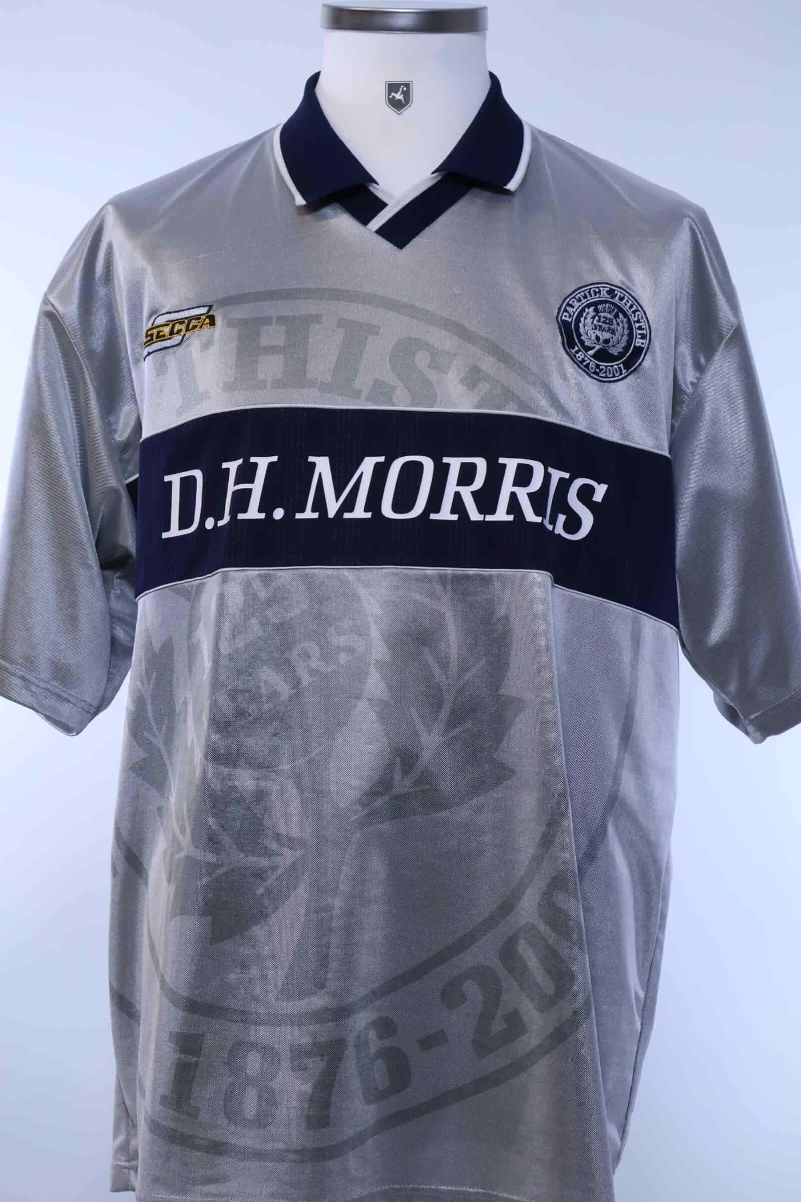 Partick Thistle 2001/02 Away Shirt- 125 Anniversary - XLAuthentic Original Football Shirt