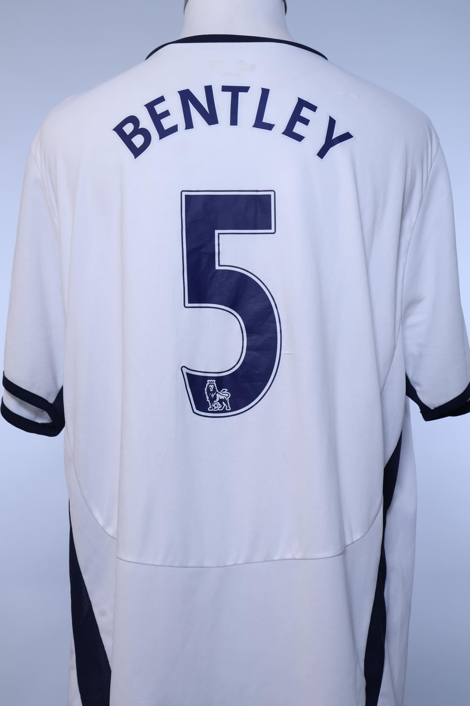 Tottenham Hotspur 2008/09 Bentley #5 Home Shirt - XLAuthentic Original Football Shirt