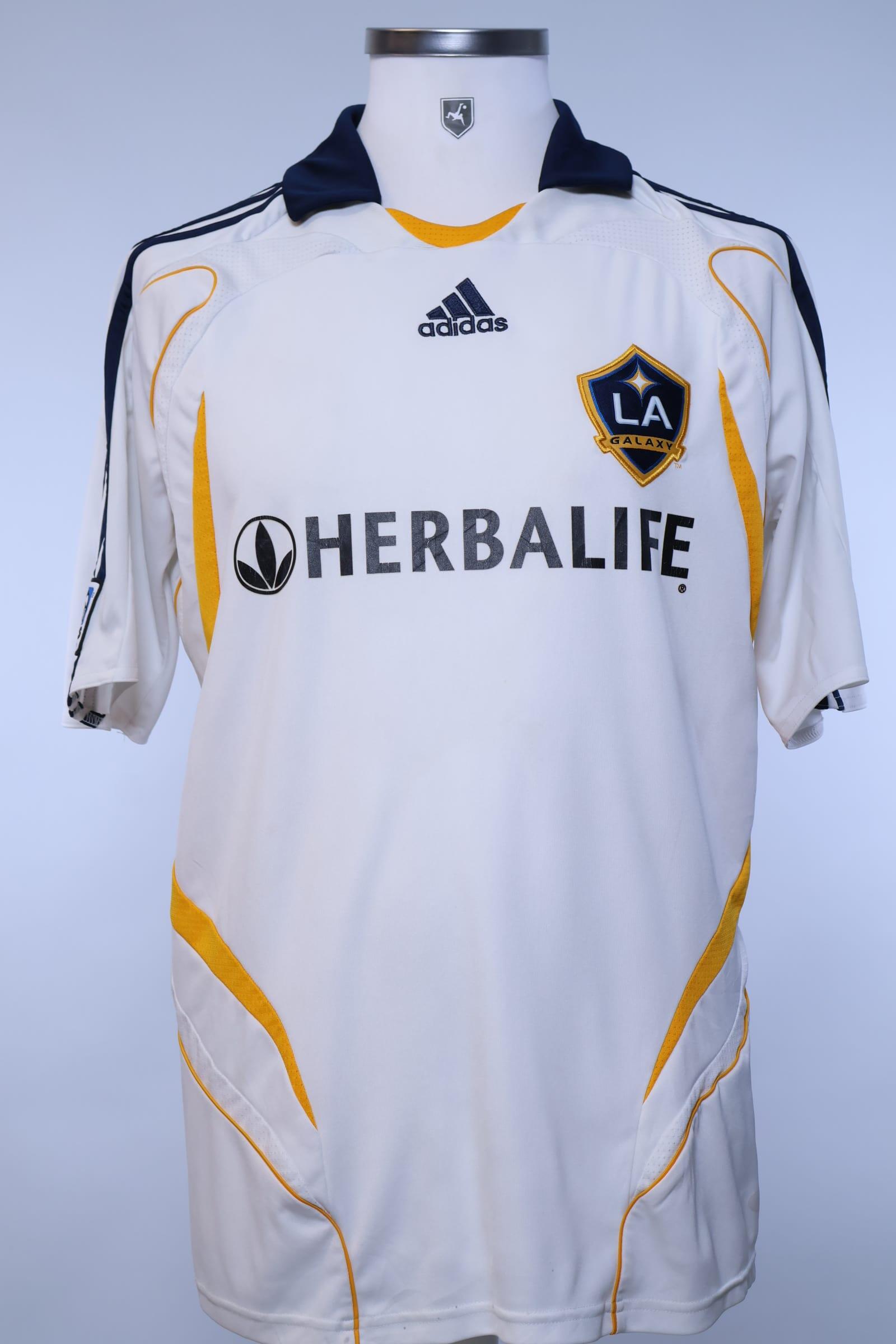 La Galaxy 2007/09 Beckham #23 Home Shirt - L Authenic Original Football Shirt