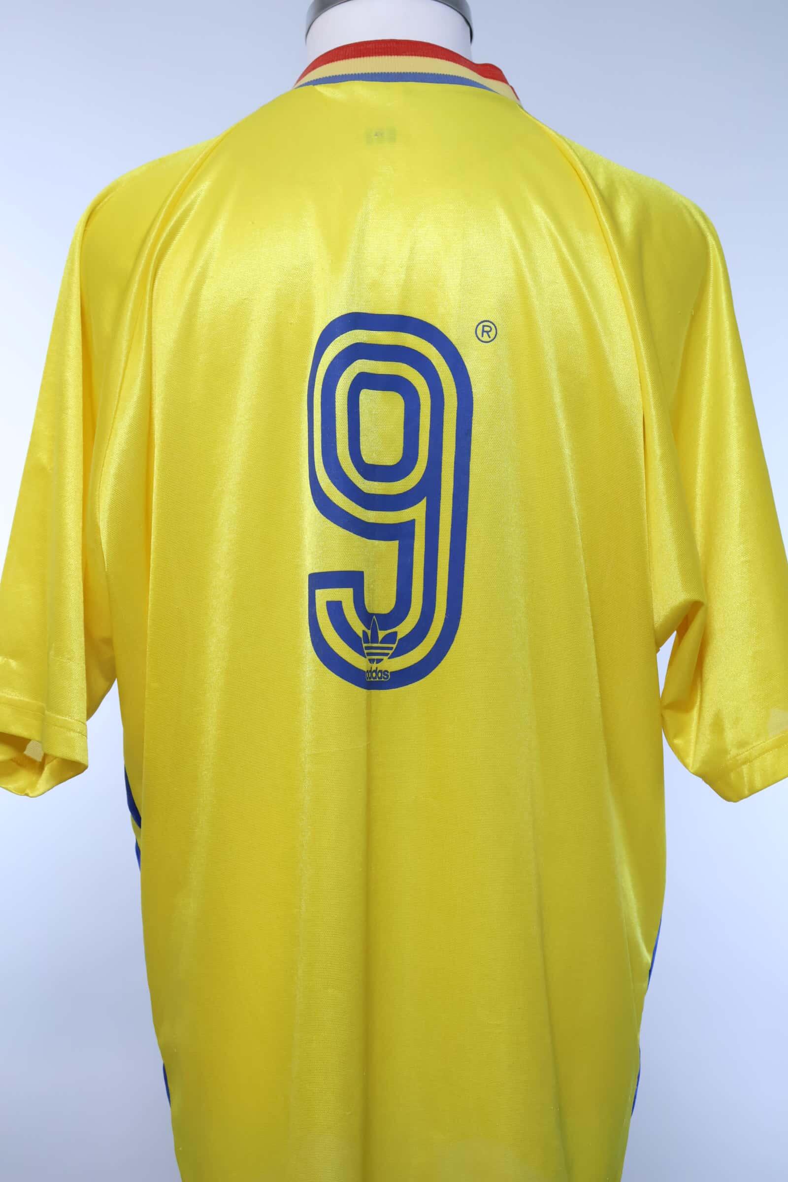 Sweden 1995/96 Thern #9 Home Shirt - Player Issue South American Version - L Authenic Original Football Shirt