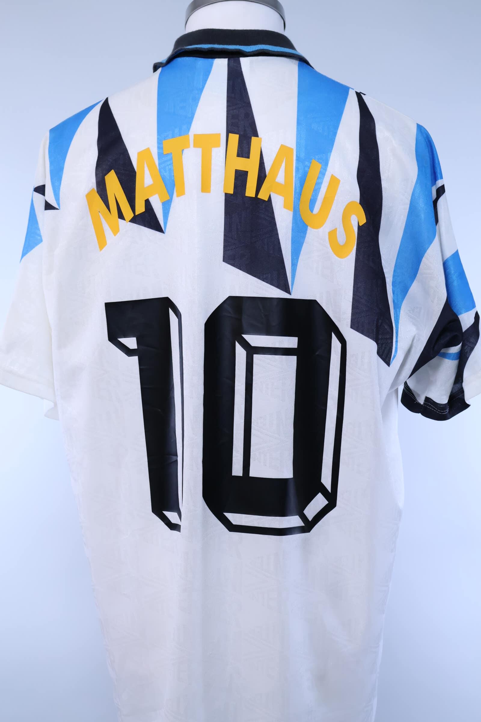 Inter Milan 1991/93 Matthäus #10 Away Shirt - LAuthentic Original Football Shirt