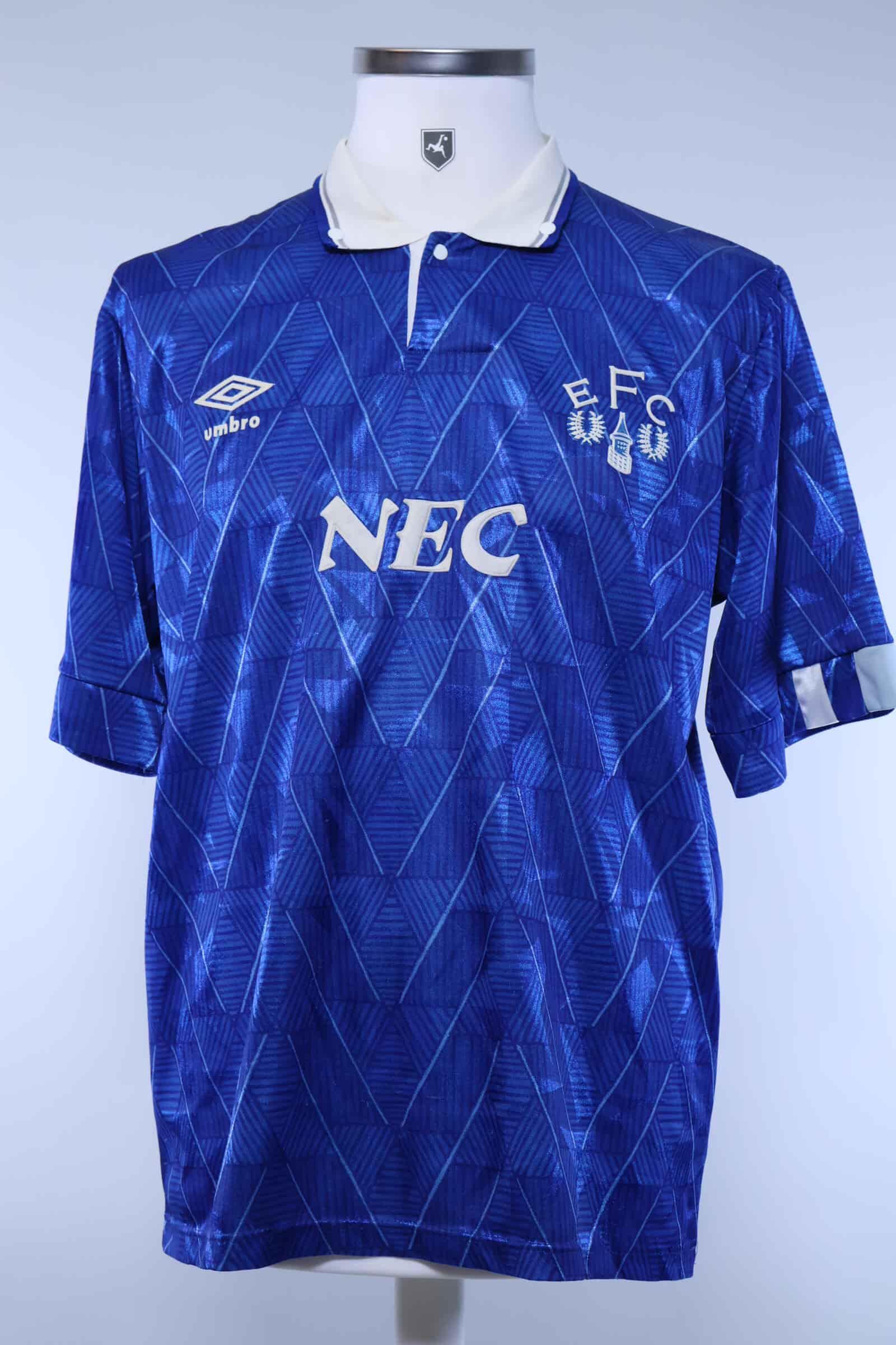 Everton 1989/91 Home Shirt - MAuthentic Original Football Shirt