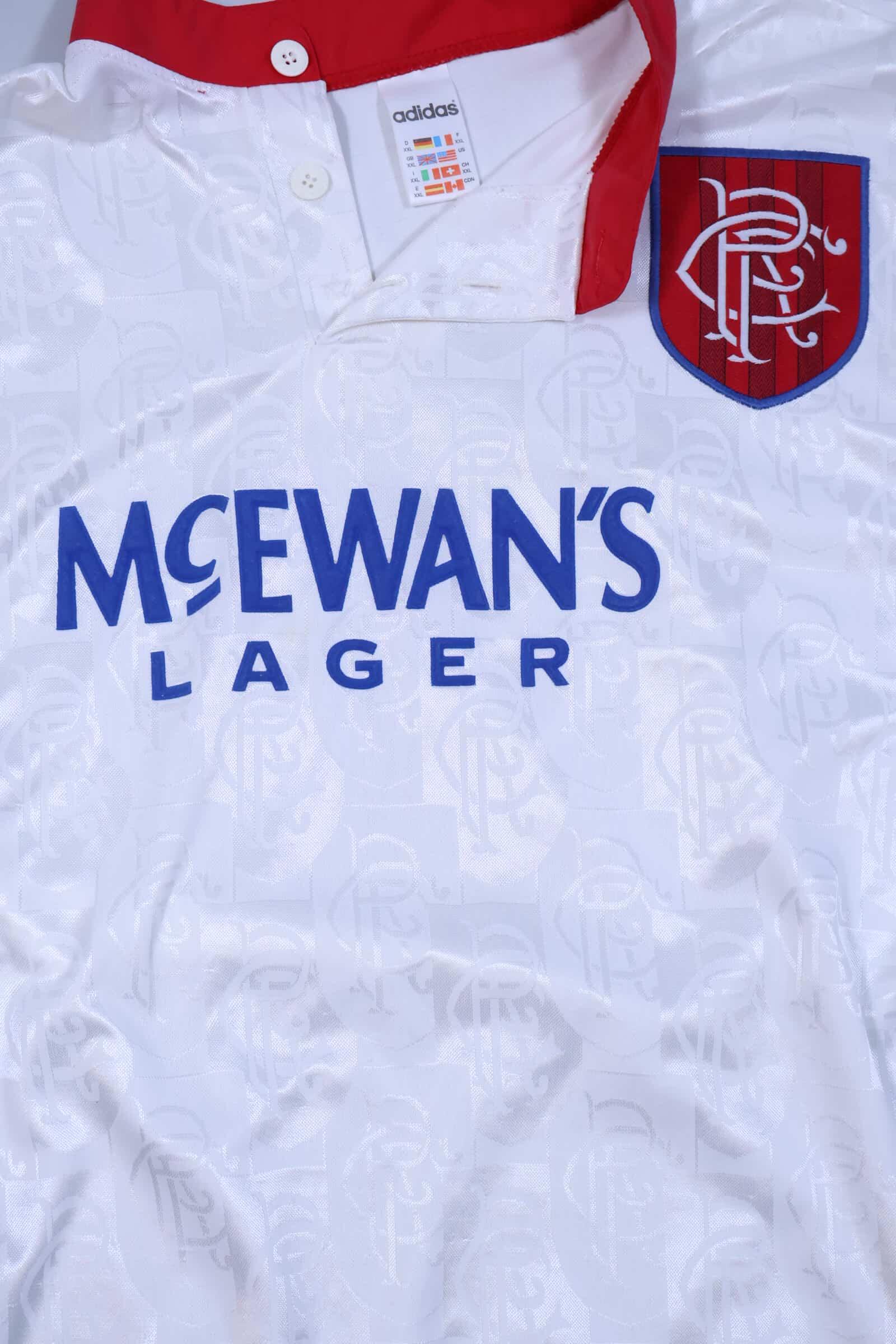 Rangers FC 1996/97 Away Shirt - XXL Authenic Original Football Shirt