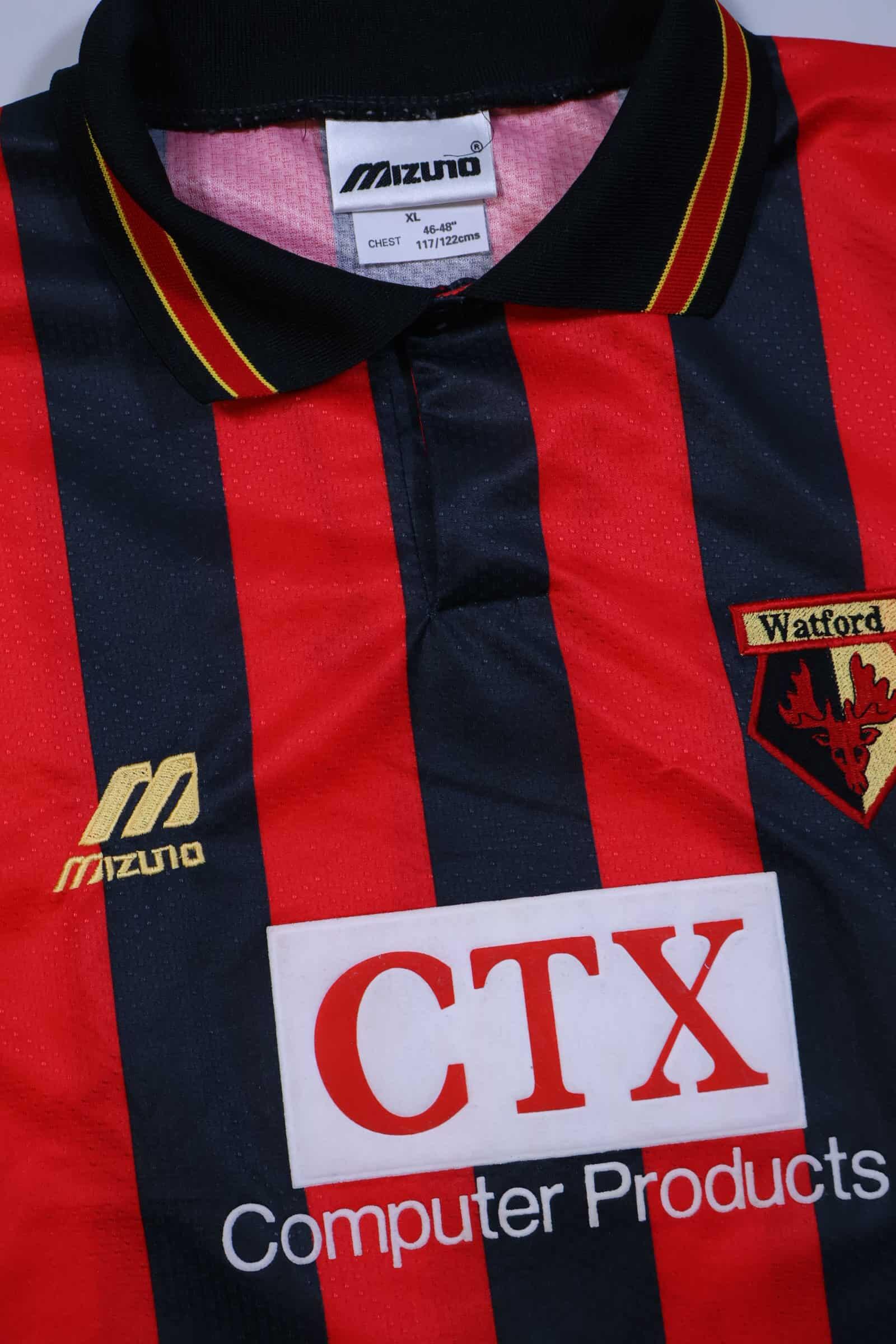 Watford F.C 1996/97 Away Shirt - XL Authenic Original Football Shirt