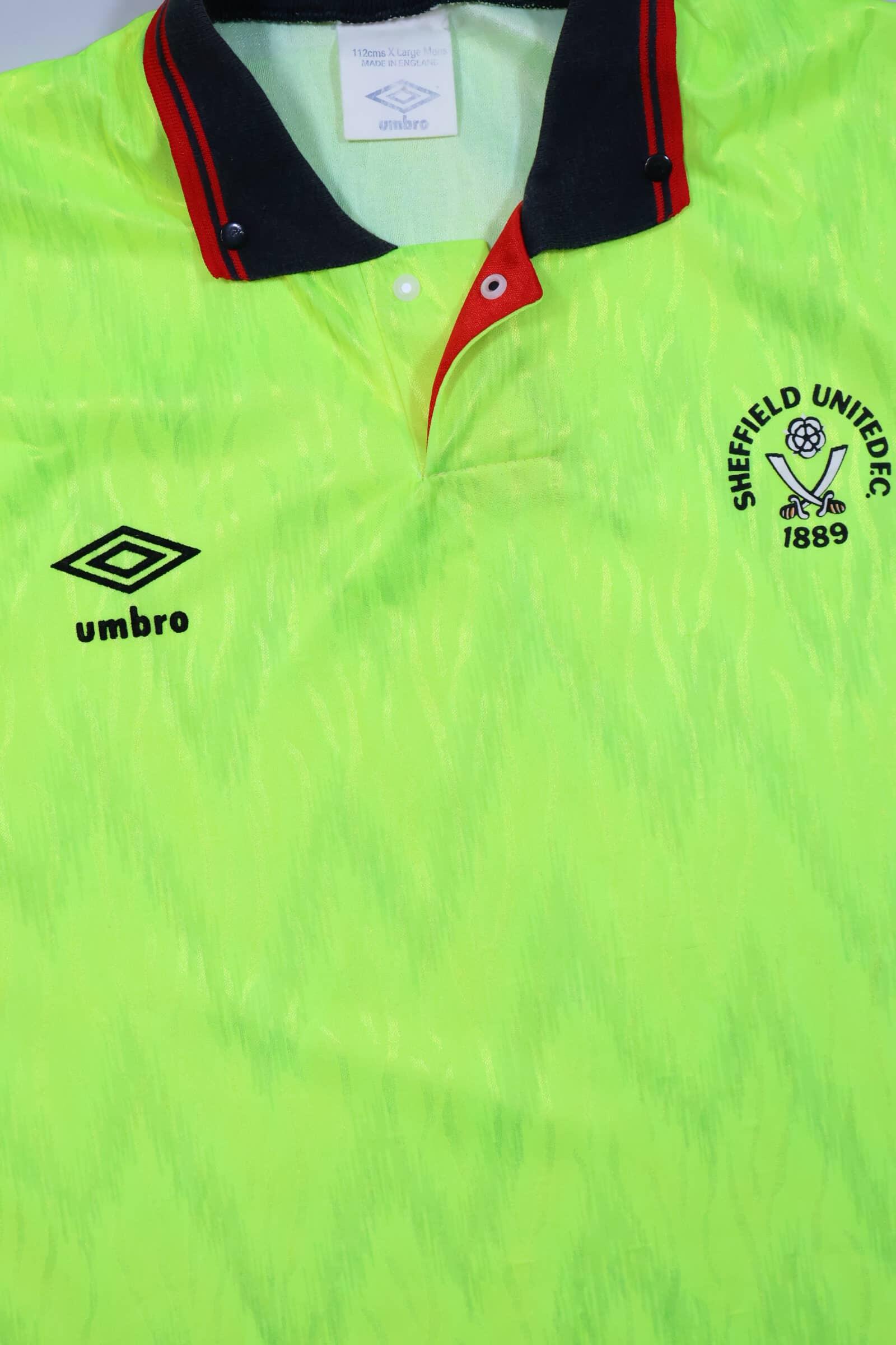 Sheffield United F.C 1989/91 Away Shirt - XL Authenic Original Football Shirt
