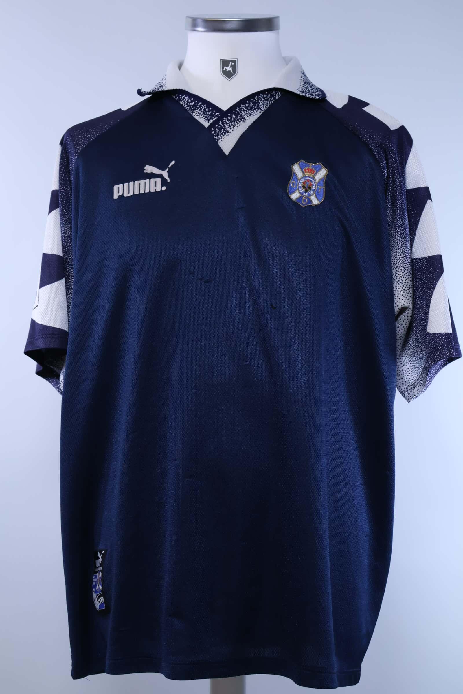 Club Deportivo Tenerife 1997/98 Away Shirt - 75 Anniversary - XLAuthentic Original Football Shirt