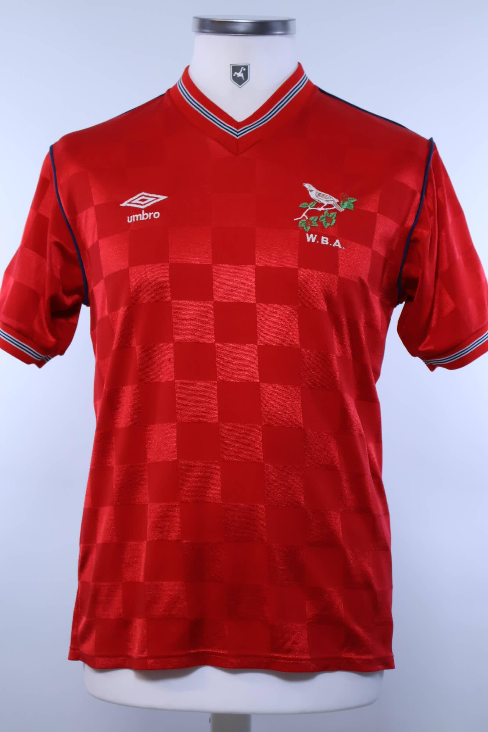 West Bromwich Albion 1986/87 Home Shirt - SAuthentic Original Football Shirt