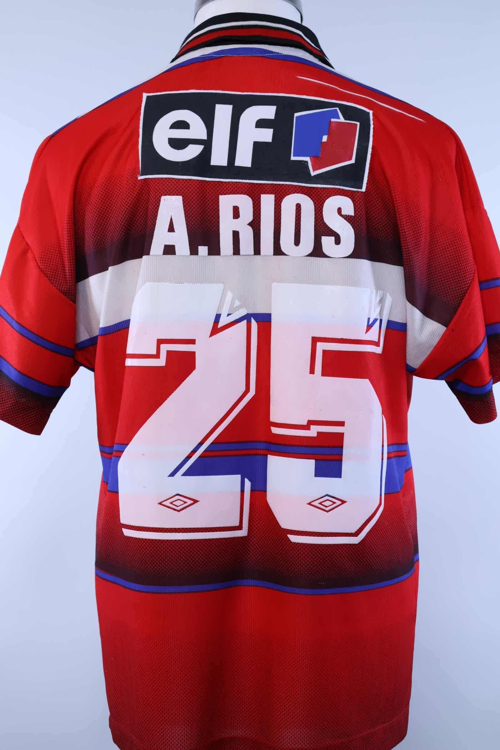 Necaxa 1998/98 A.Rios #25 Template Shirt - L Authenic Original Football Shirt