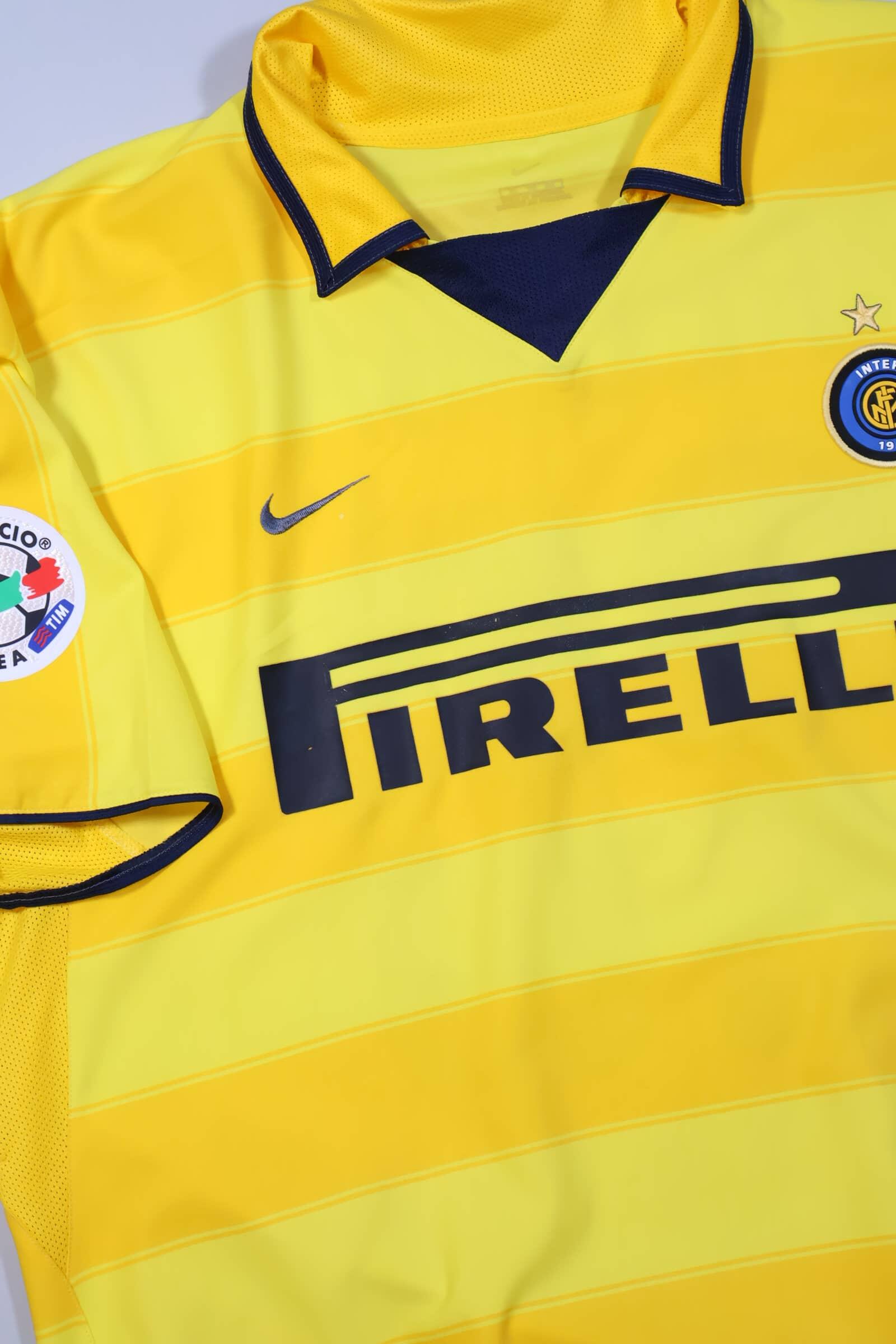 Inter Milan 2003/04 Recoba #20 Away Shirt - XL Authenic Original Football Shirt
