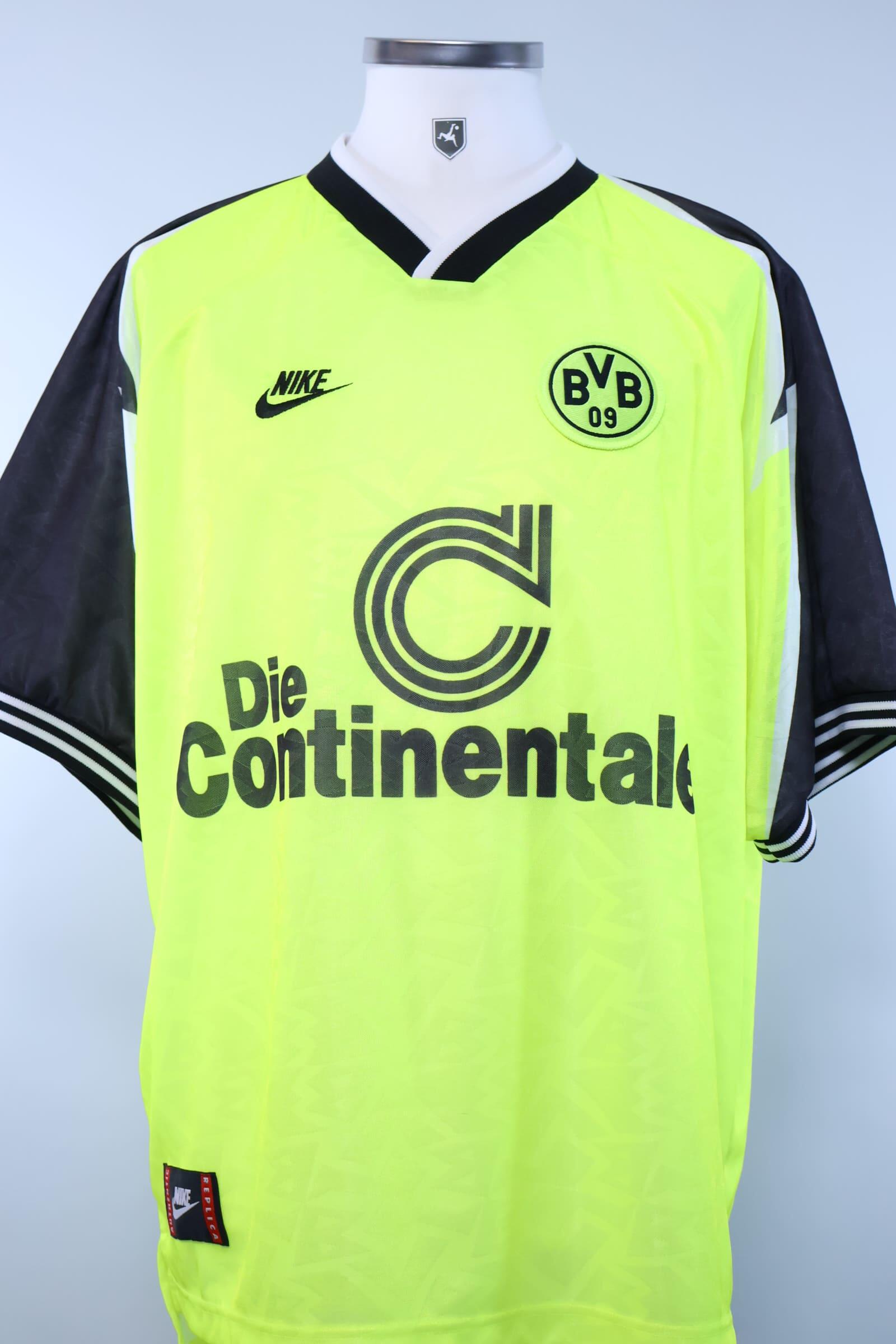 Borussia Dortmund 1995/96 Home Shirt - XXLAuthentic Original Football Shirt
