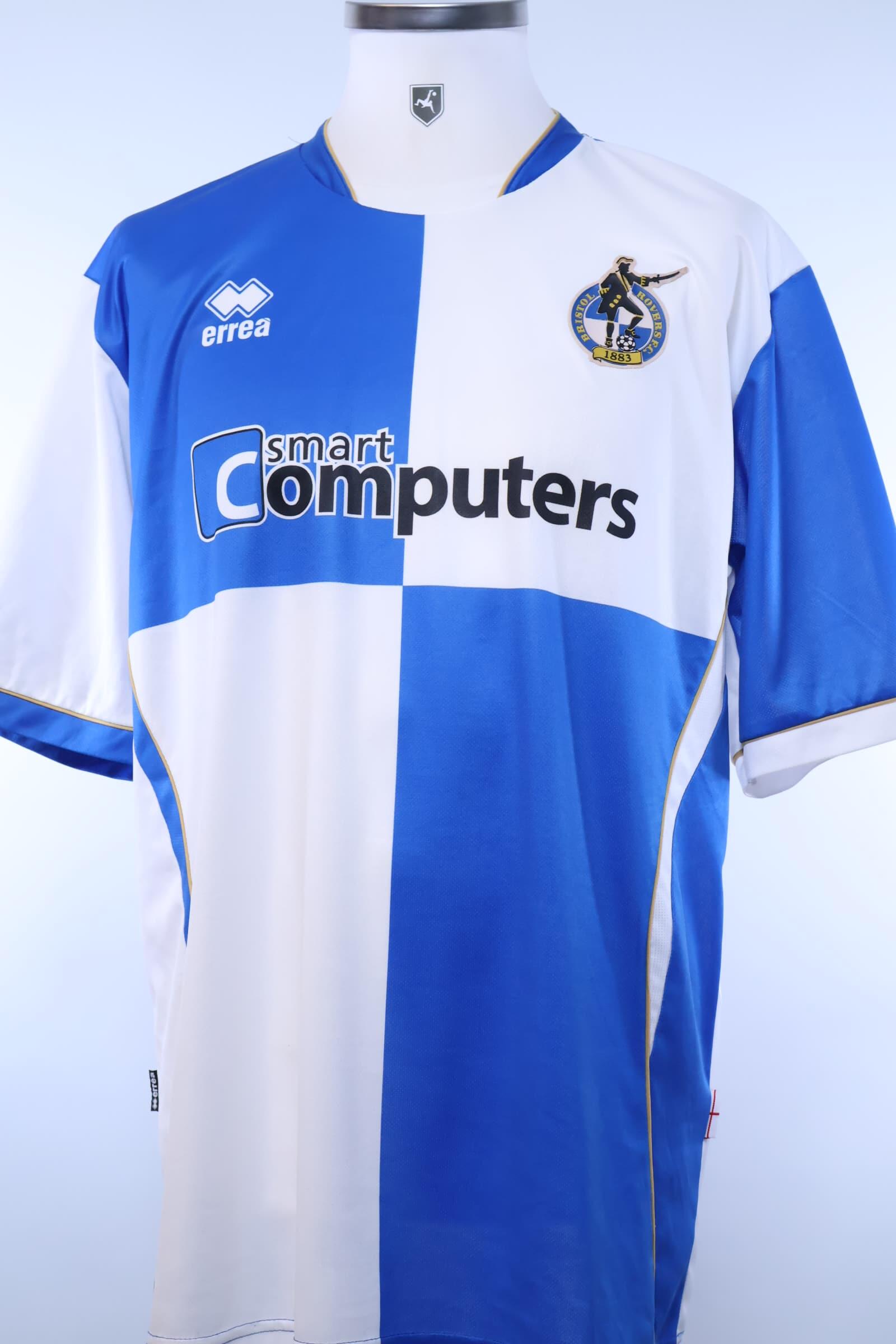Bristol Rovers 2010/11 Home Shirt - XXLAuthentic Original Football Shirt