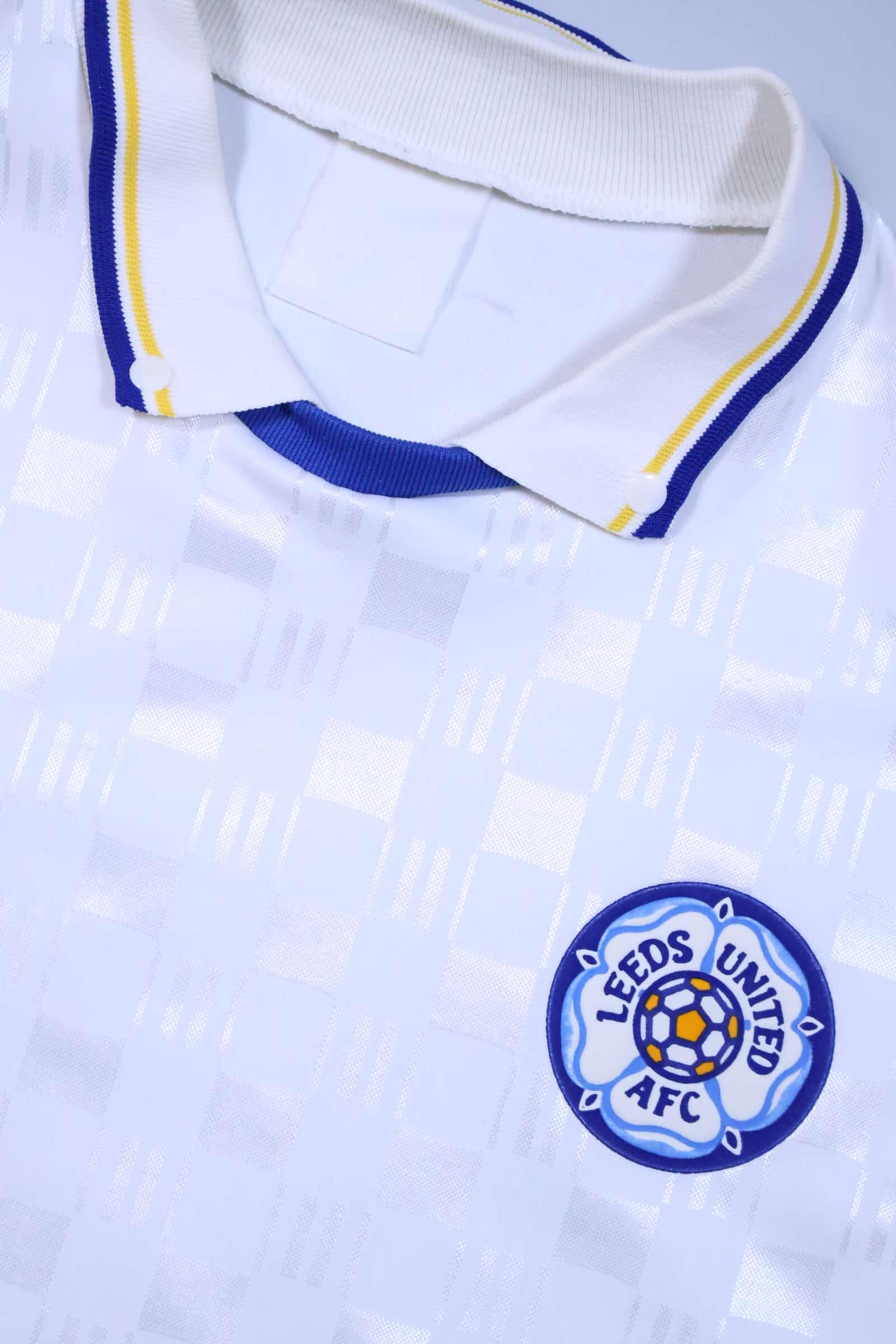 Leeds United 1988/90 Home Shirt - M Authenic Original Football Shirt