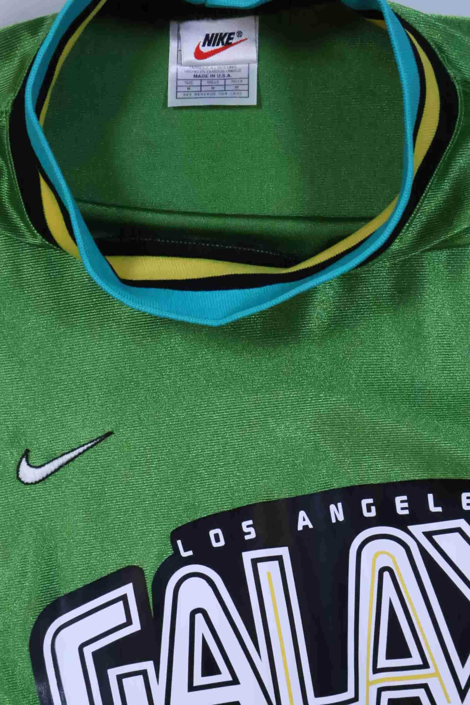 La Galaxy 1996/ Campos #9 Goalkeeper Shirt - M Authenic Original Football Shirt