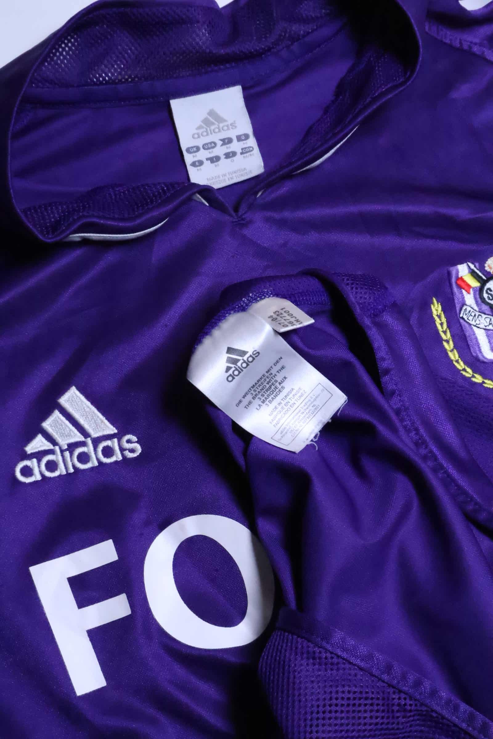 Rsc Anderlecht 2004/05 Velghe #27 Away Shirt - M Authenic Original Football Shirt
