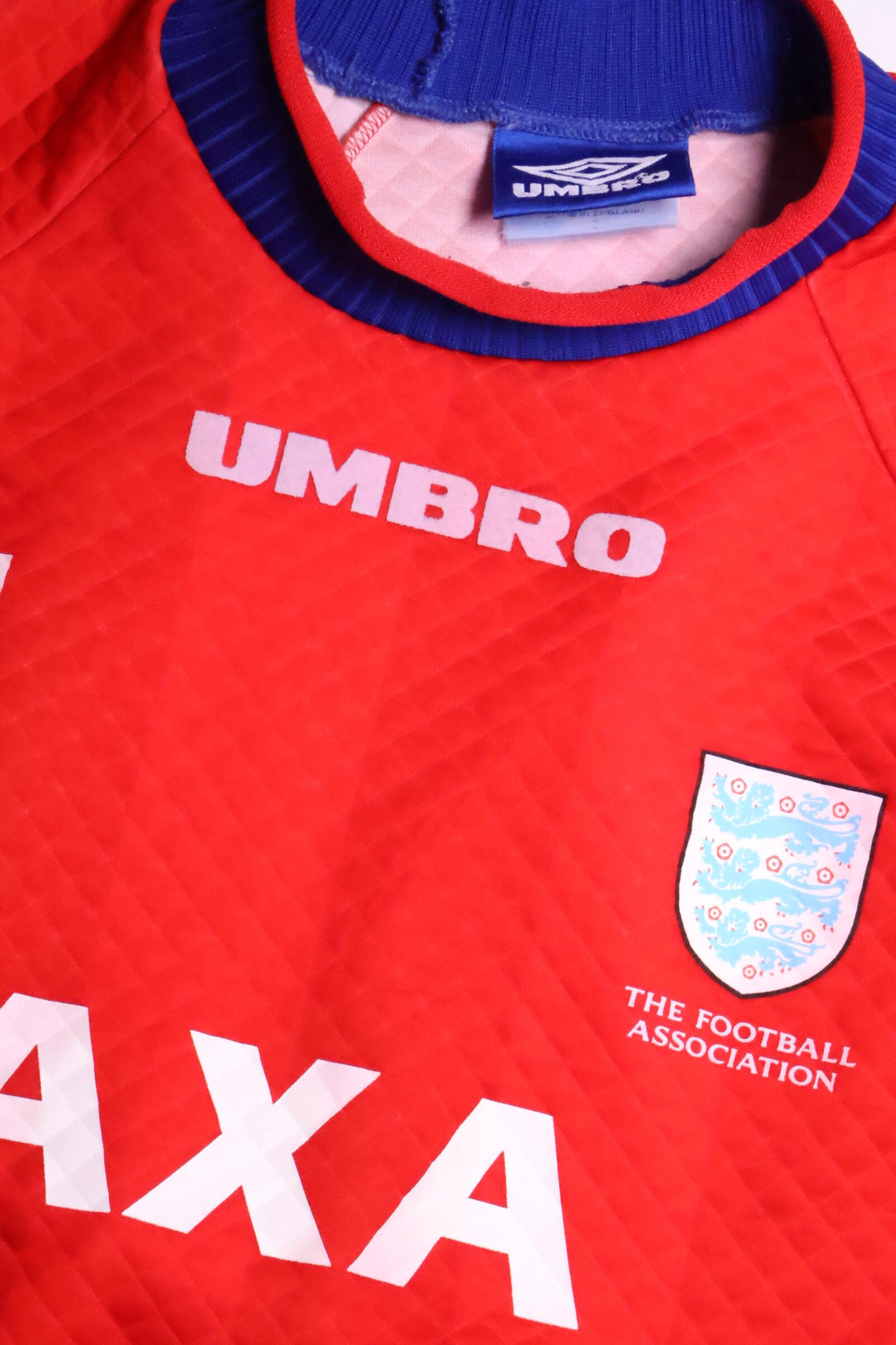 England 1998/ Training Shirt - L Authenic Original Football Shirt