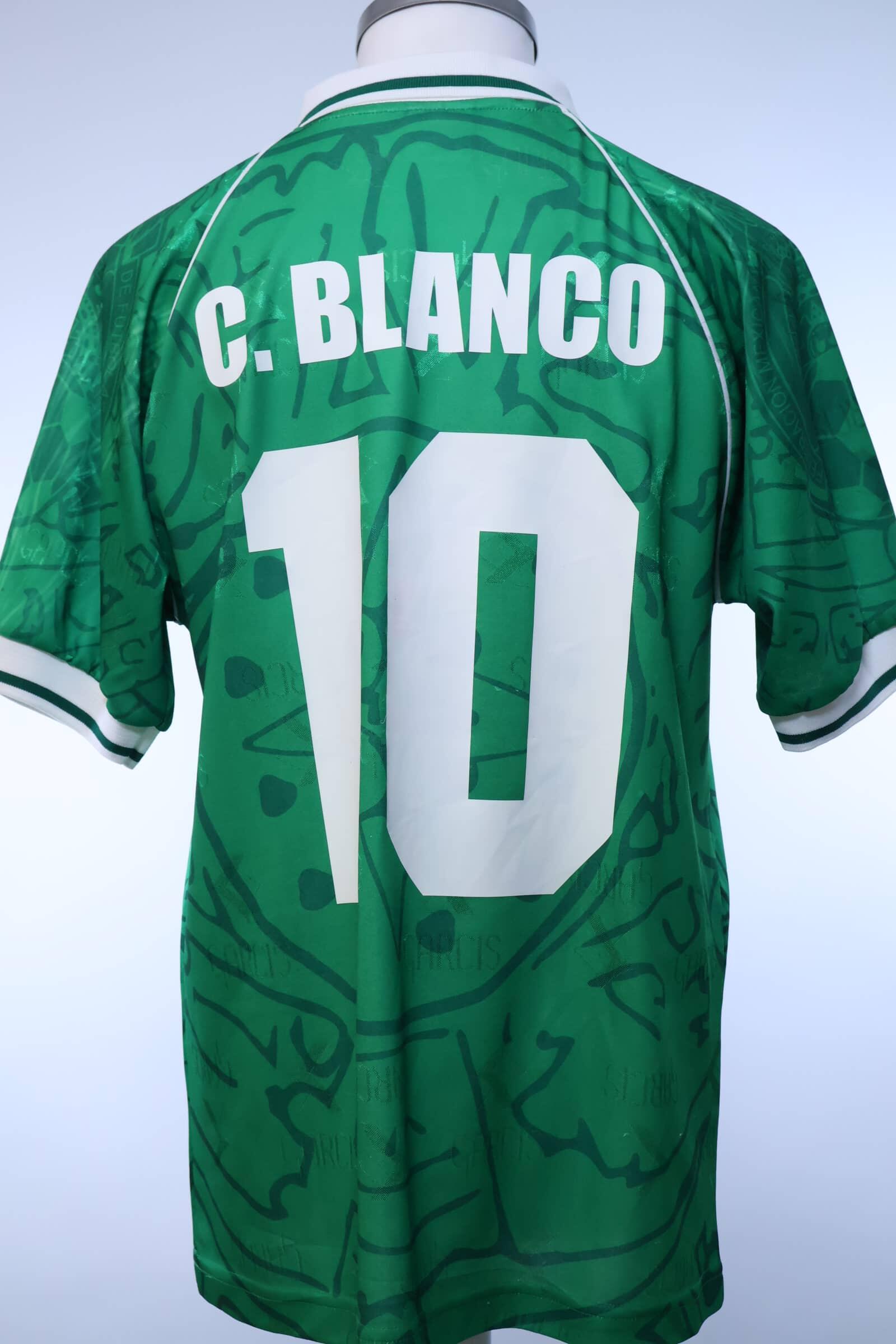 Mexico 1999/ C. Blanco #10 Home Shirt - M Authenic Original Football Shirt