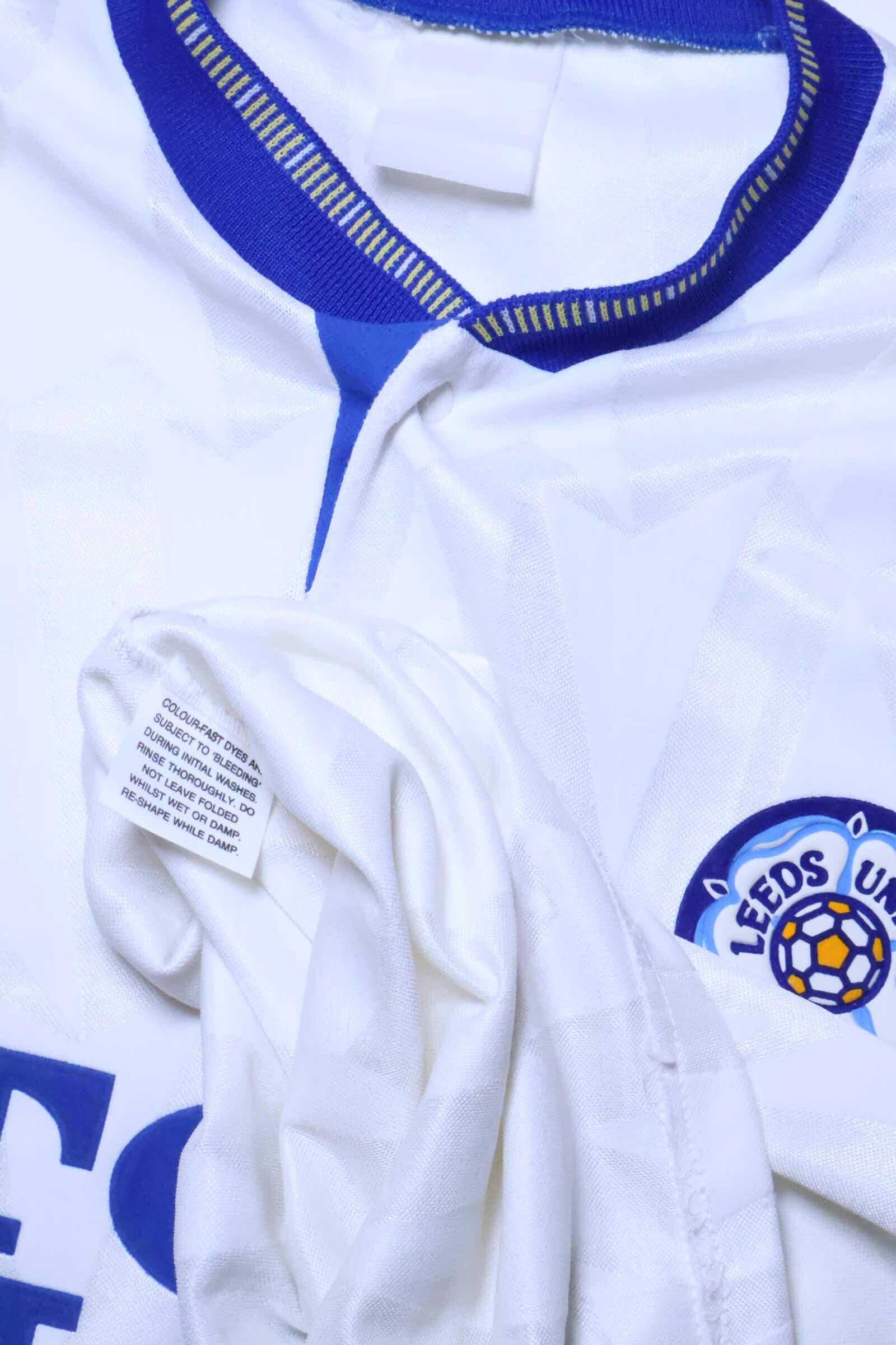 Leeds United 1990/91 Home Shirt - XXL- TAGS