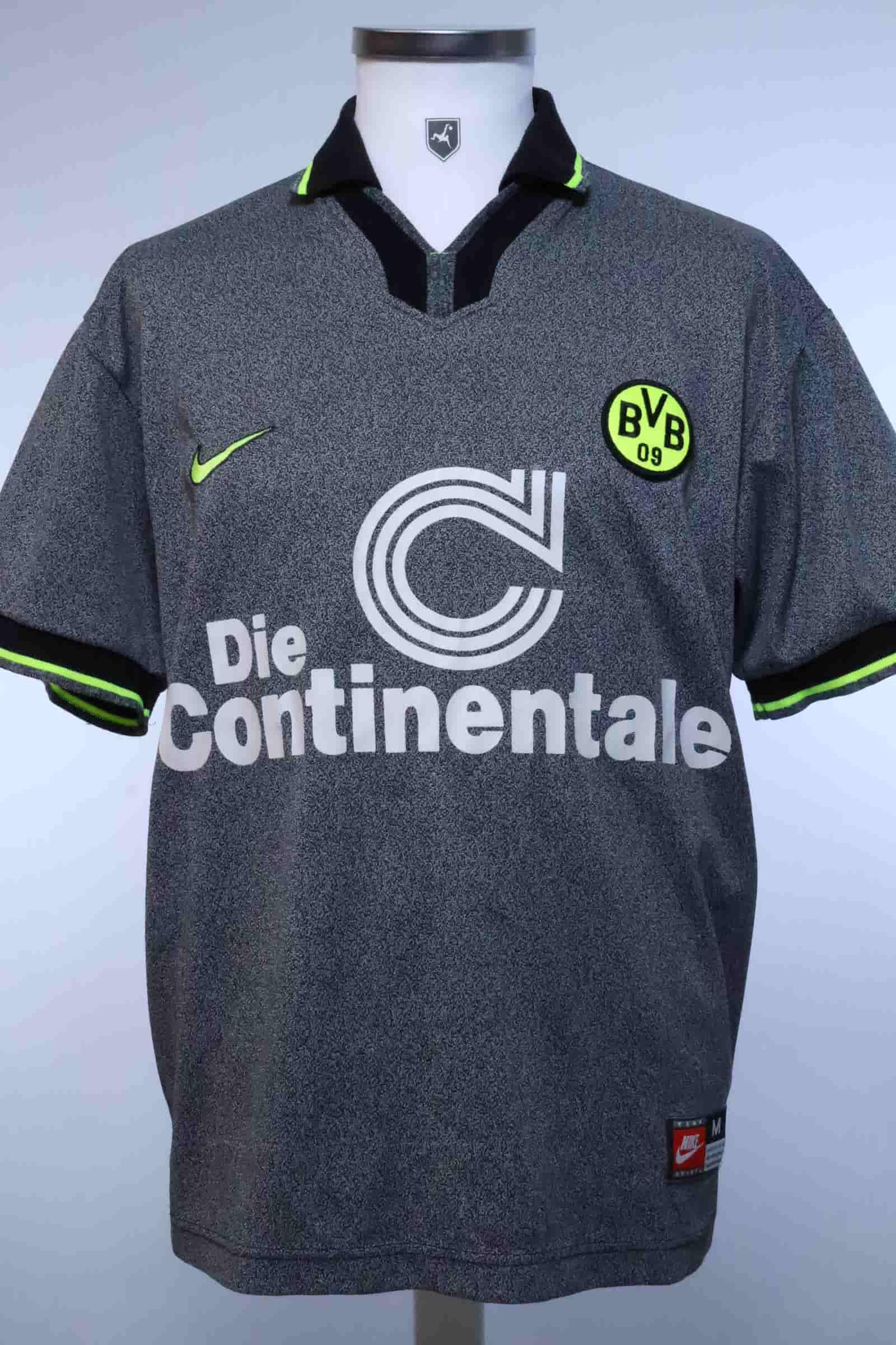 Borussia Dortmund 1997/98 Away Shirt - M- FRONT
