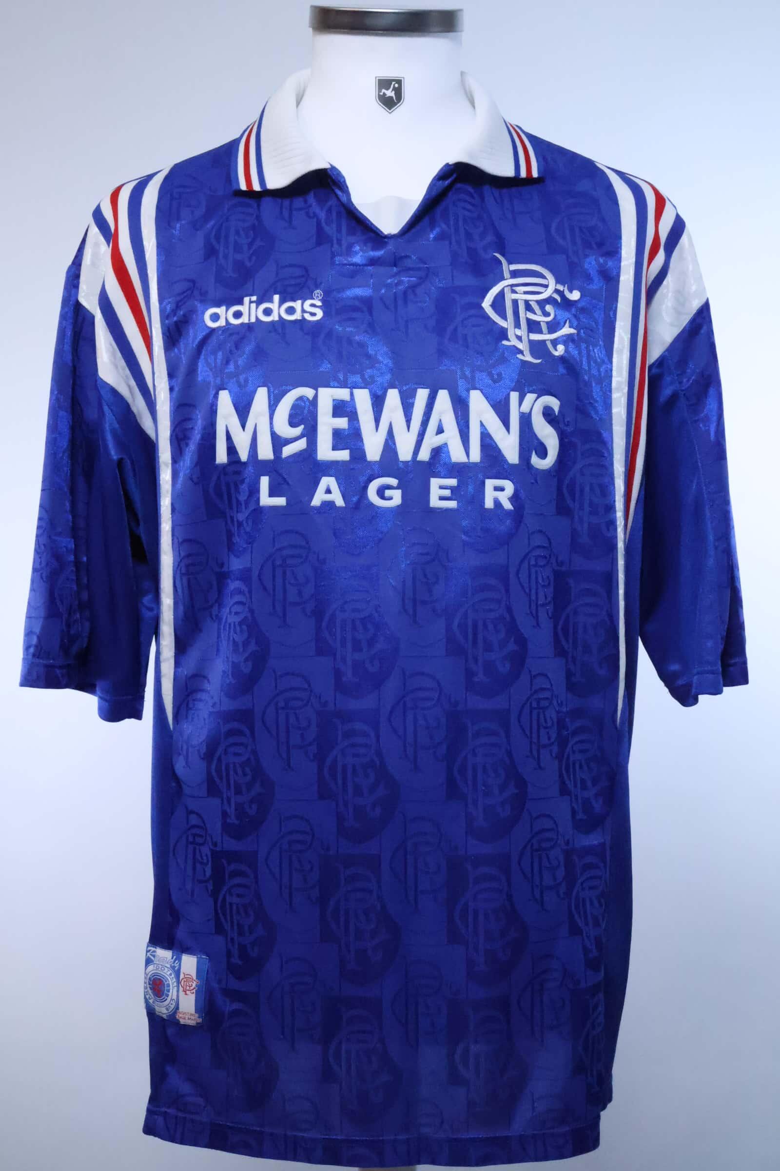 Rangers FC 1996/97 Home Shirt - XL- FRONT