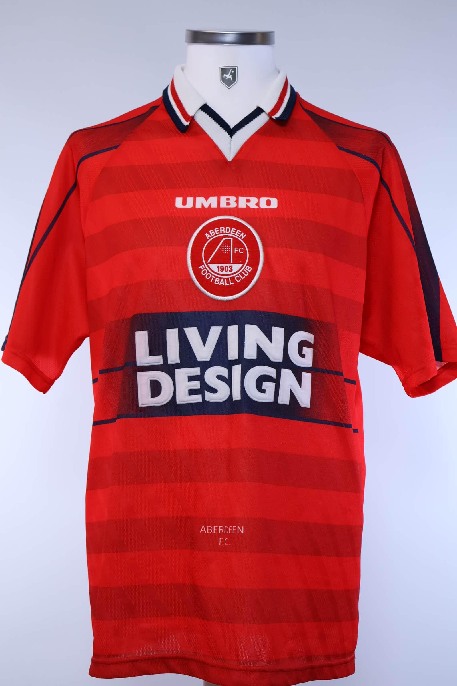 Aberdeen 1996/97 Home Shirt - L- FRONT