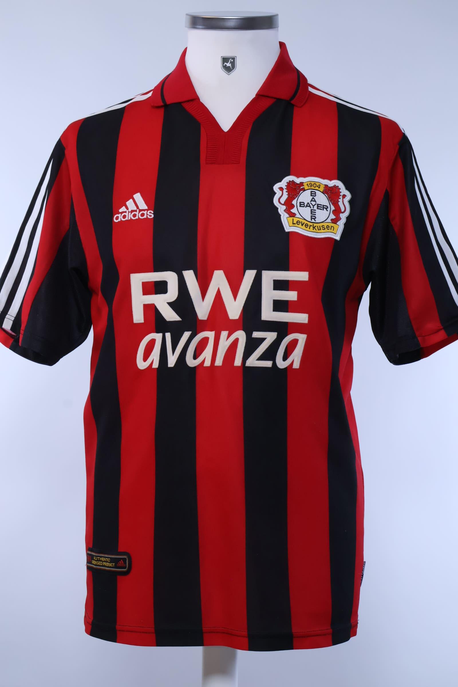 Bayer Leverkusen 2000/02 Home Shirt - - FRONT