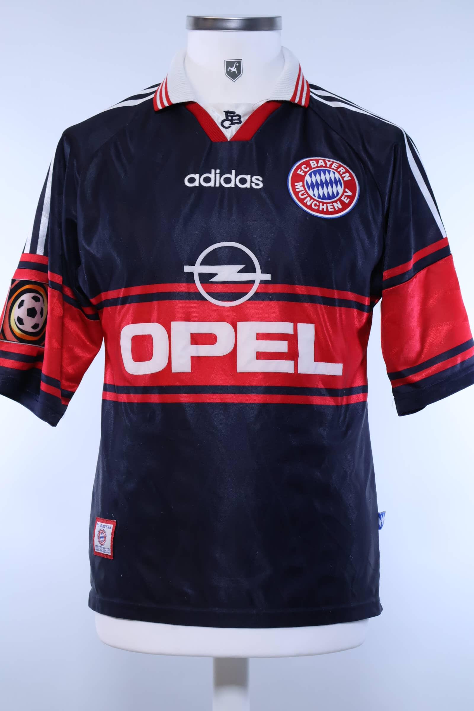 Bayern Munich 1997/98 Scholl #7 Away Shirt - S- BACK