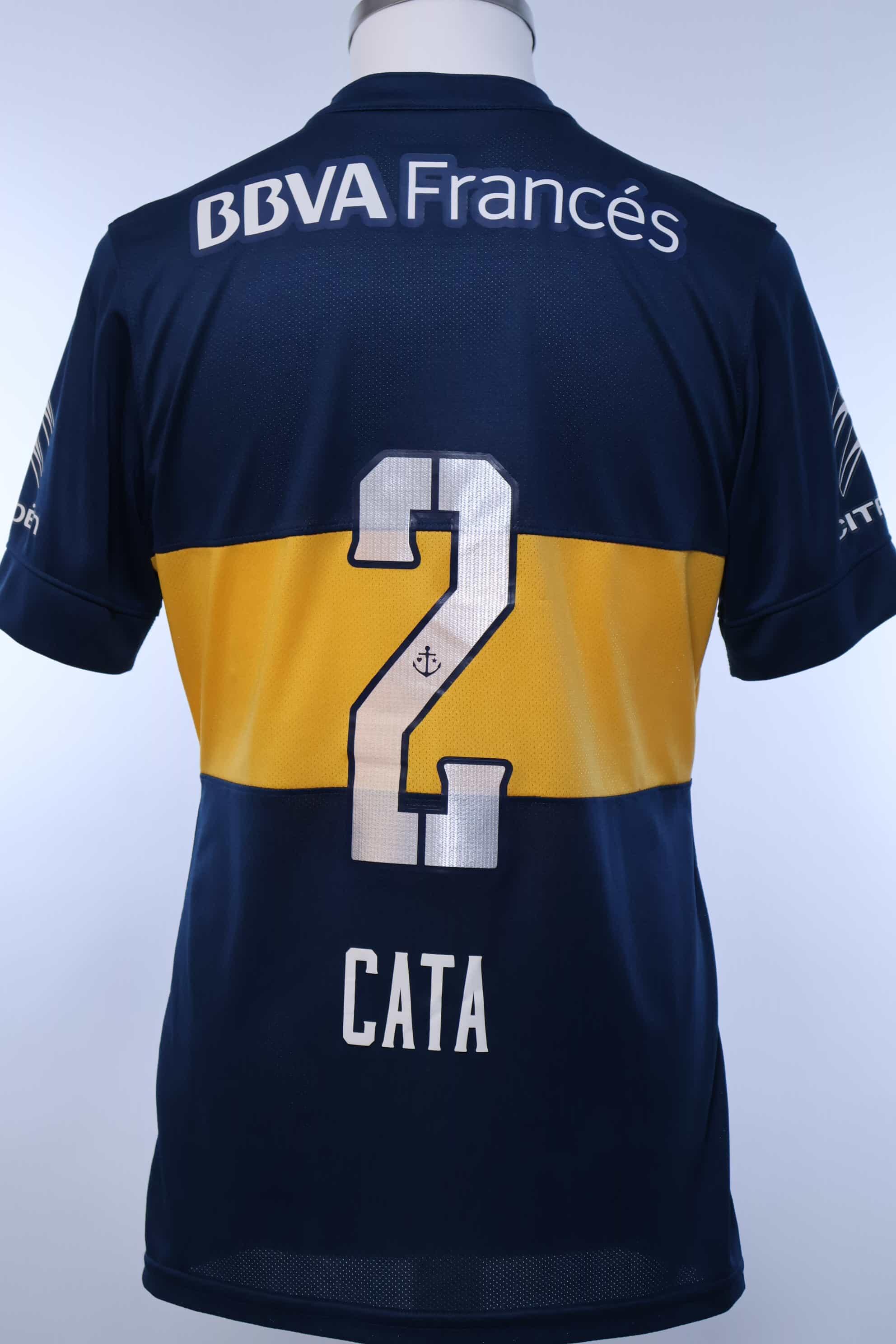 Boca Juniors 2014/15 Cata #2 Home Shirt - Player Issue - M- FRONT